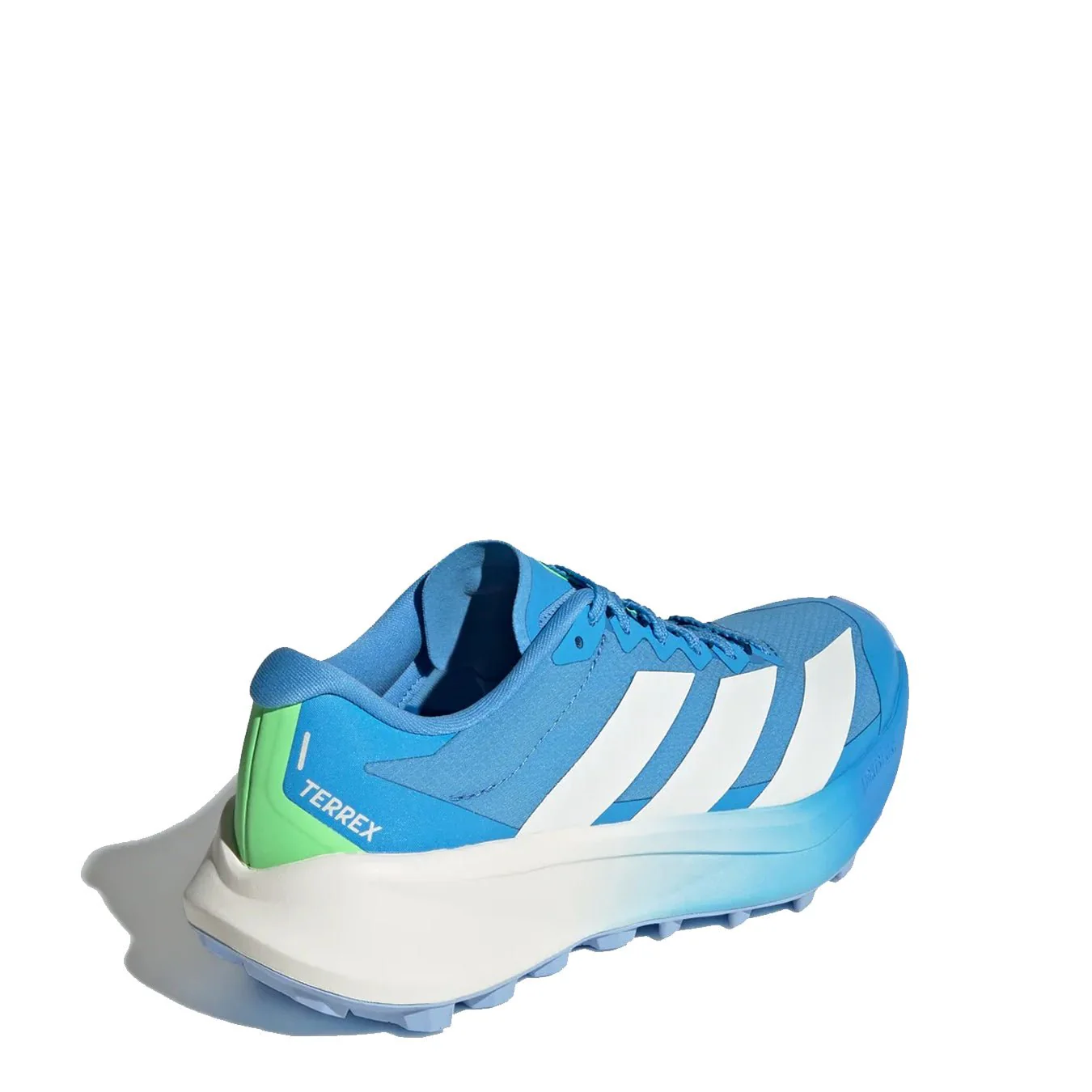 Adidas Terrex Womens Agravic 4 Trainers Blue Burst / Off White / Lime Burst - Image 4
