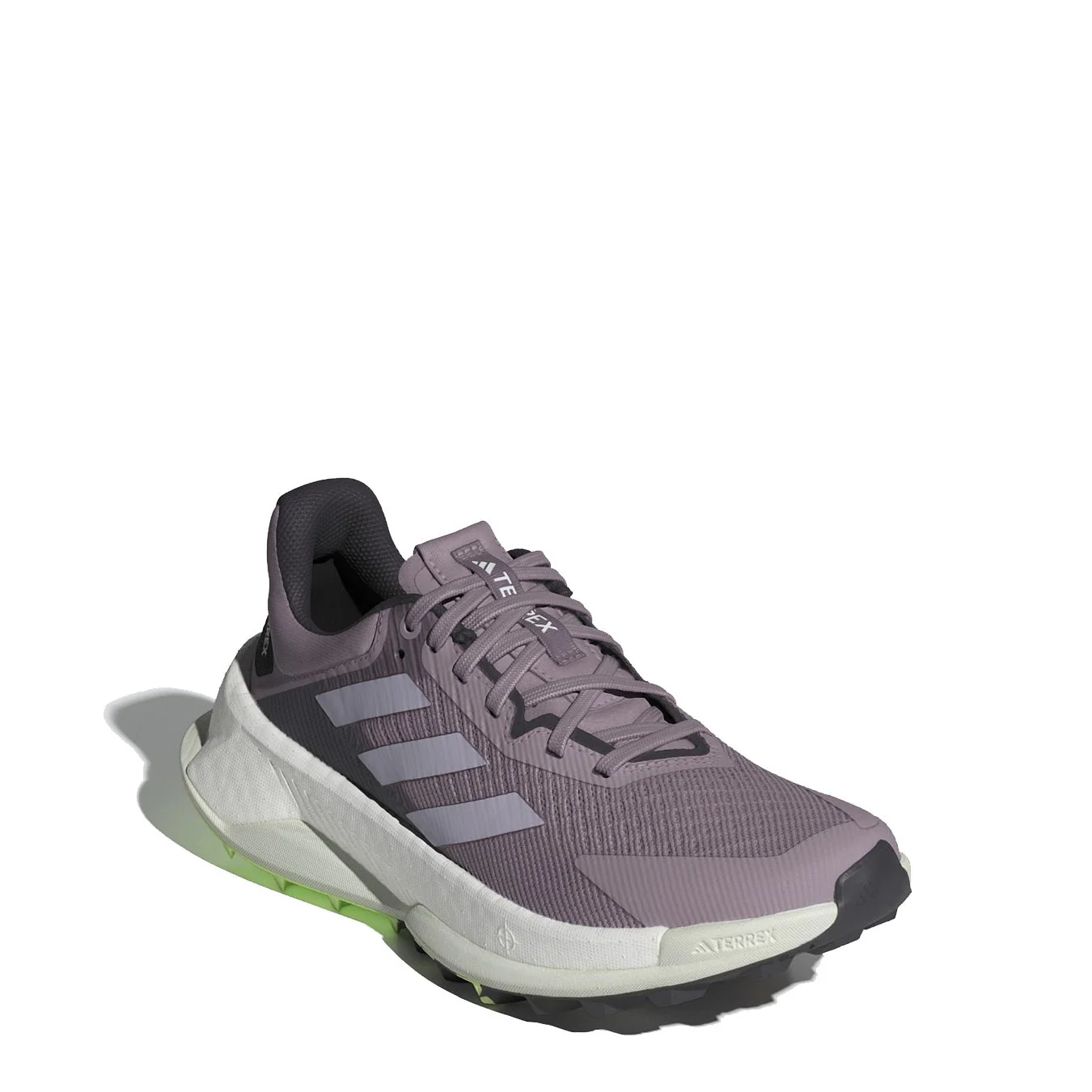 Adidas Terrex Womens Soulstride Ultra Preloved Fig/Silver Dawn/Aurora Black - Image 3