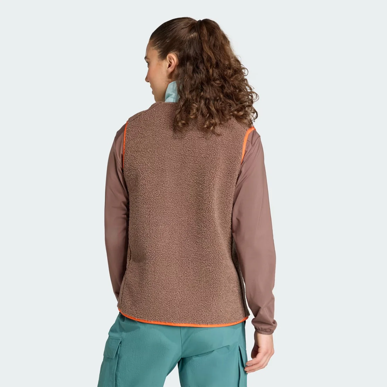 Adidas Terrex Womens XPL Fleece Vest Earth Strata - Image 3