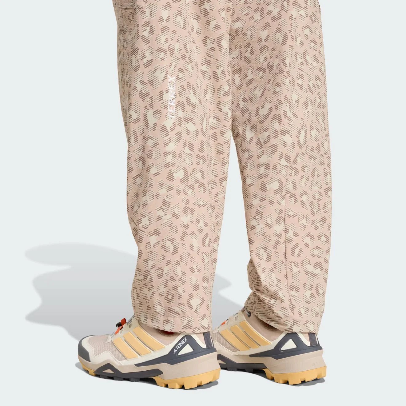 Adidas Terrex Womens Xploric Clima365 Cargo Tracksuit Bottoms Beige / Wonder Taupe / Trace Brown - Image 5