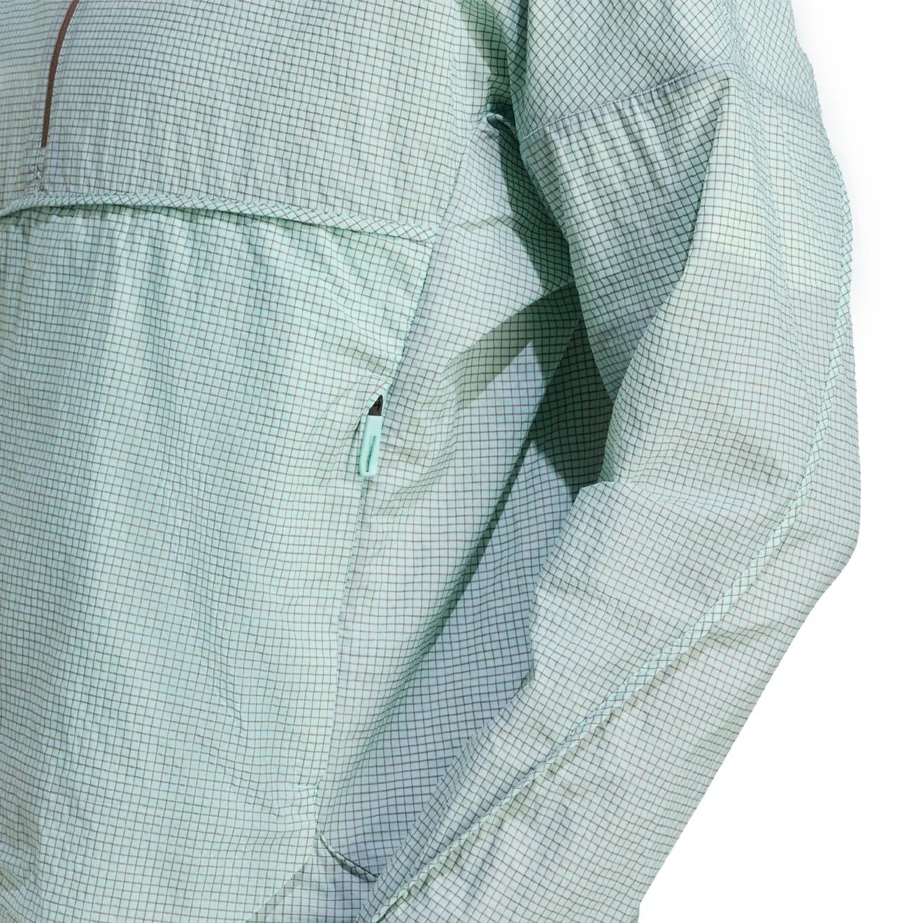 Adidas Terrex Womens Xploric Wind Anorak Semi Flash Aqua - Image 5