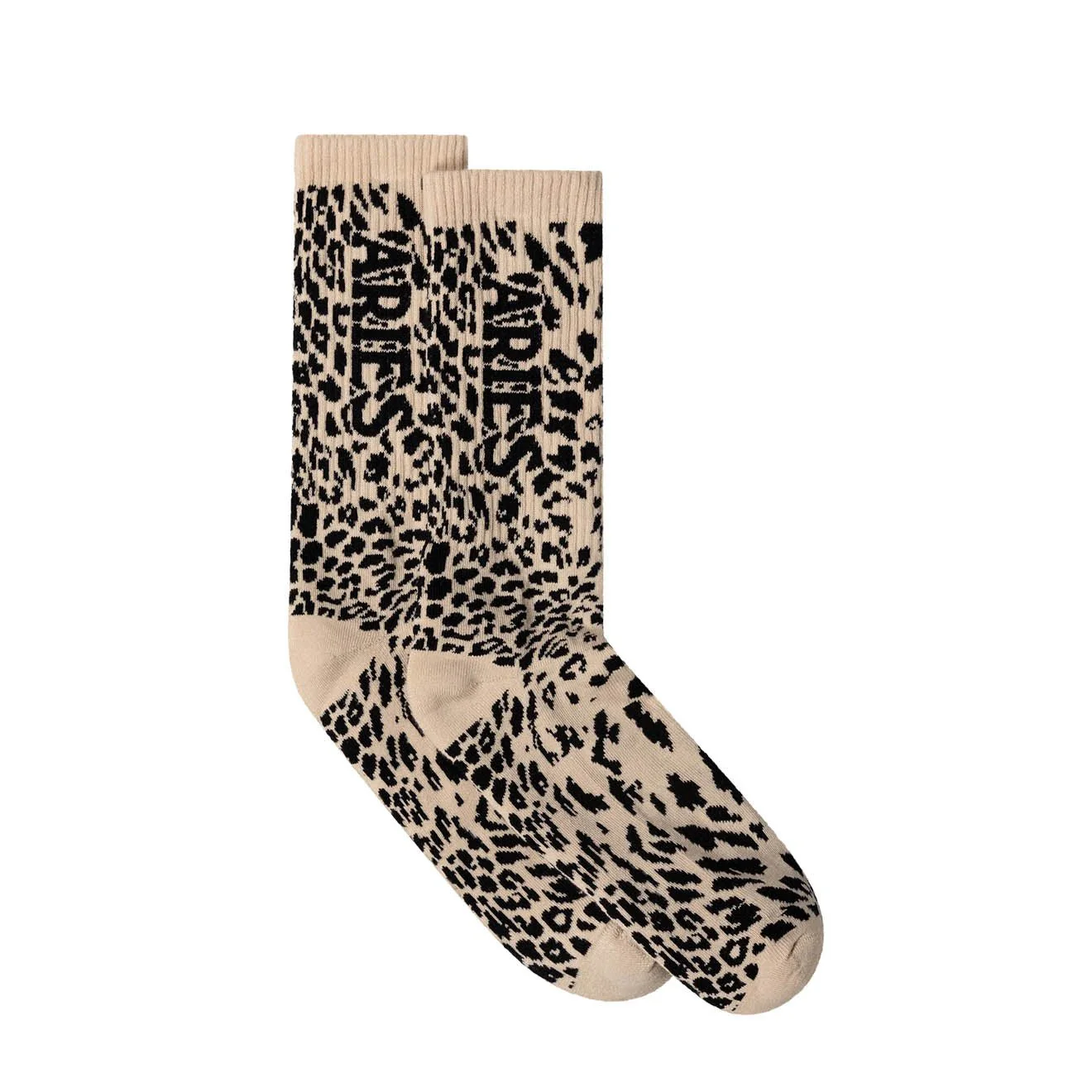 Aries J'adoro Aries Leopard Sock Beige - Image 2