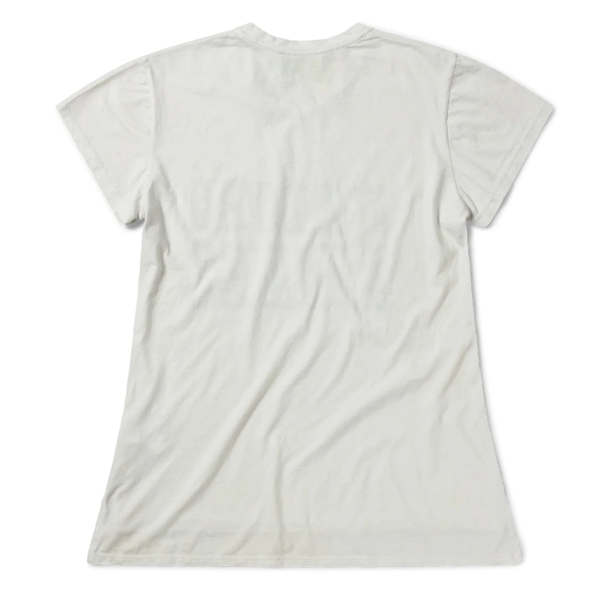 Aries Womens J'adoro Western Cap Sleeve Tee Off White - Image 2