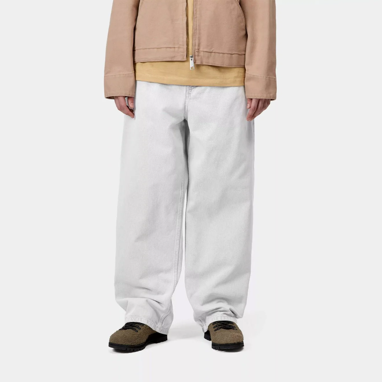 Carhartt WIP Womens Brandon Pant Black Chalk Wash - Image 4