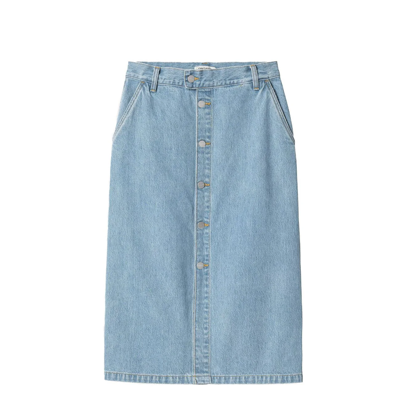 Carhartt WIP Womens Colby Skirt Blue Stone Bleached