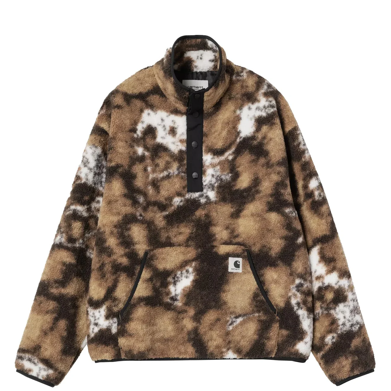Carhartt WIP Womens Elliot High Neck Liner Wild Dog Jacquard / Black