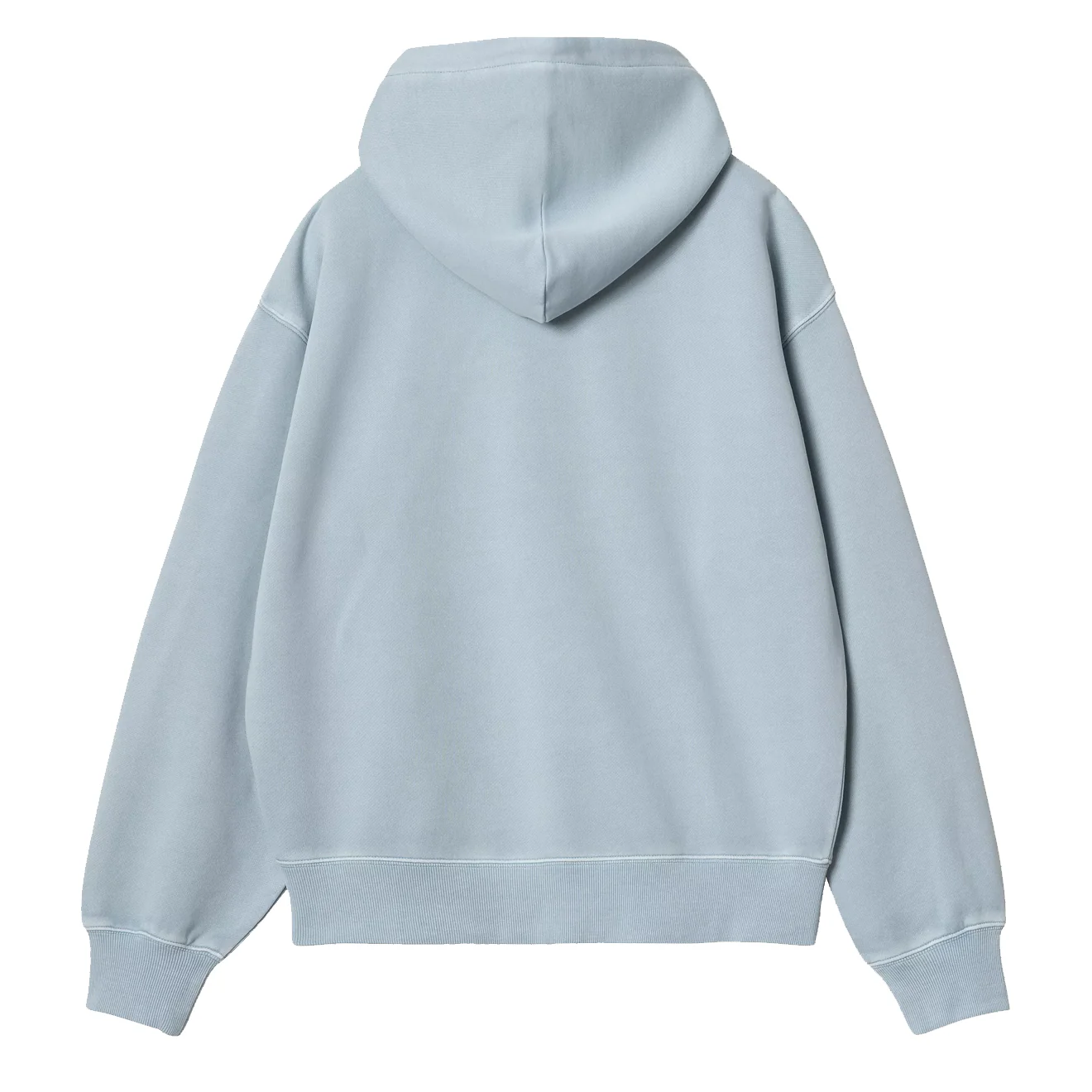 Carhartt WIP Womens Hooded Nelson Sweat Dusty Ice Garment Dyed - Image 2
