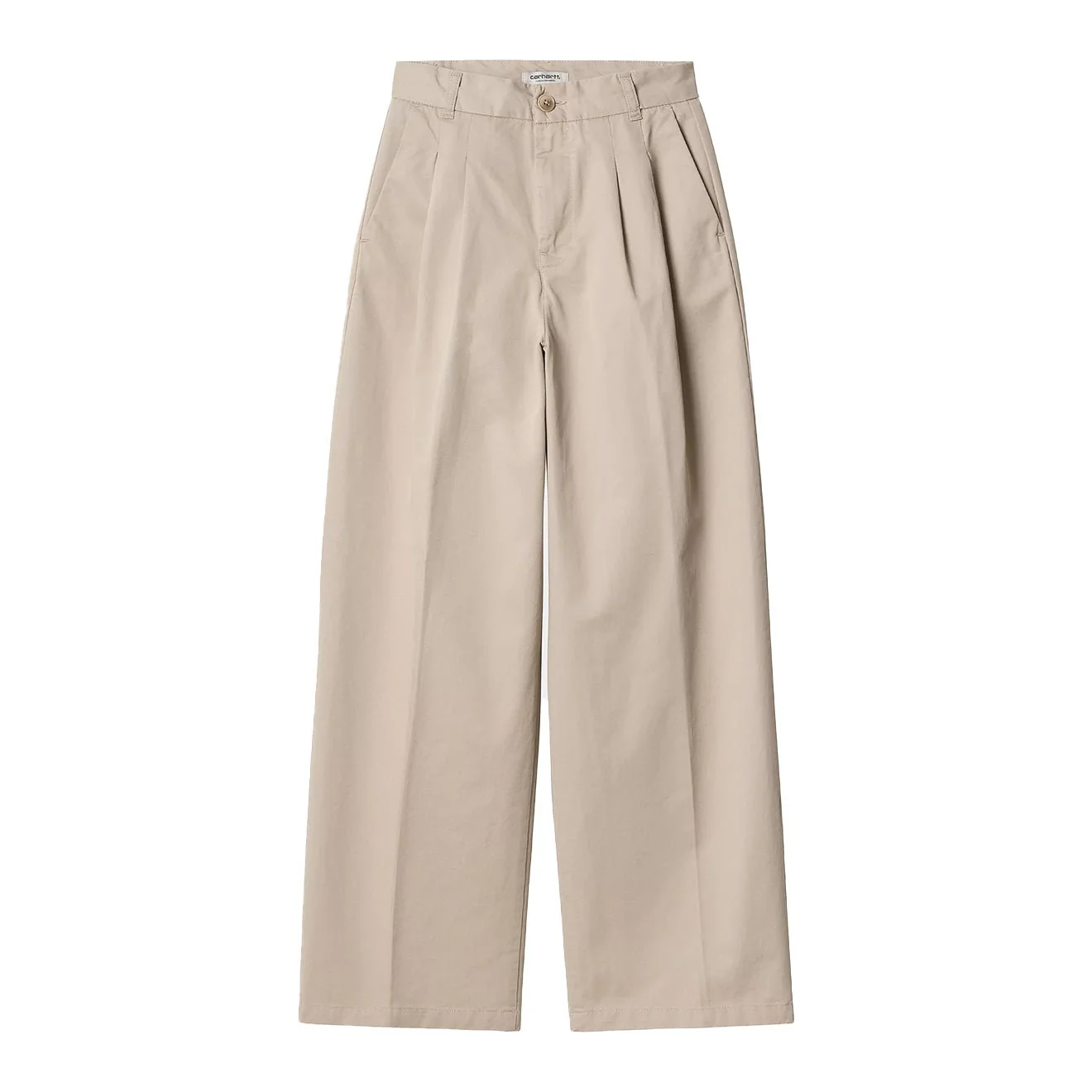 Carhartt WIP Womens Leola Pant Dusky Beige Stone Washed