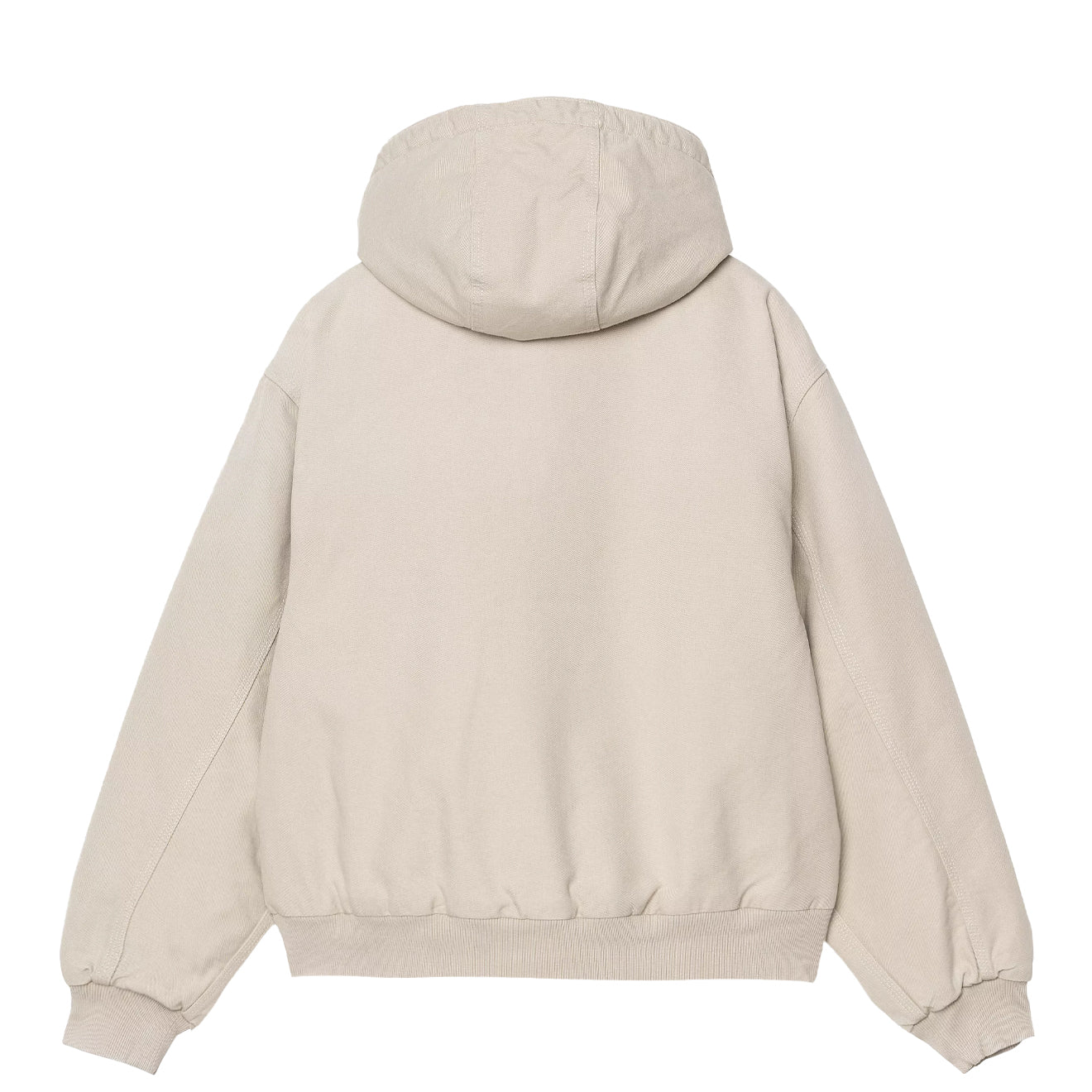 Carhartt WIP Womens OG Active Jacket Fleur De Sel Stone Canvas - Image 2