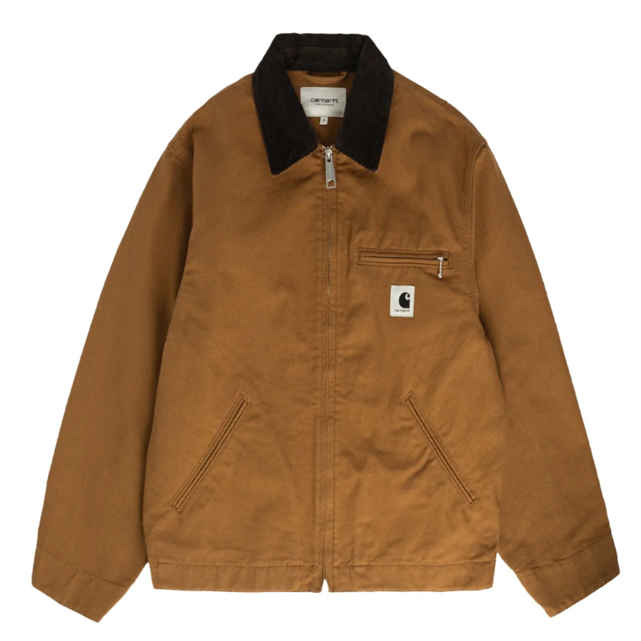 Carhartt WIP Womens OG Detroit Jacket Hamilton Brown / Tobacco Rinsed