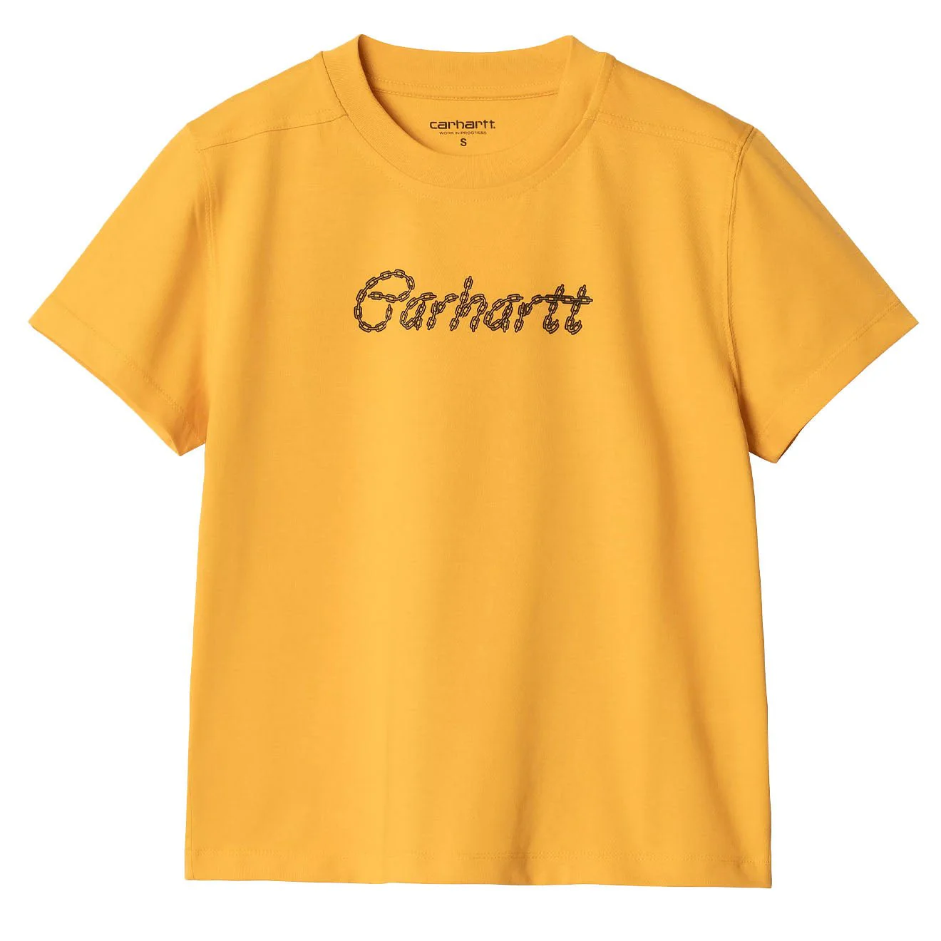 Carhartt WIP Womens S/S Chained T-Shirt Quince / Black - Image 2