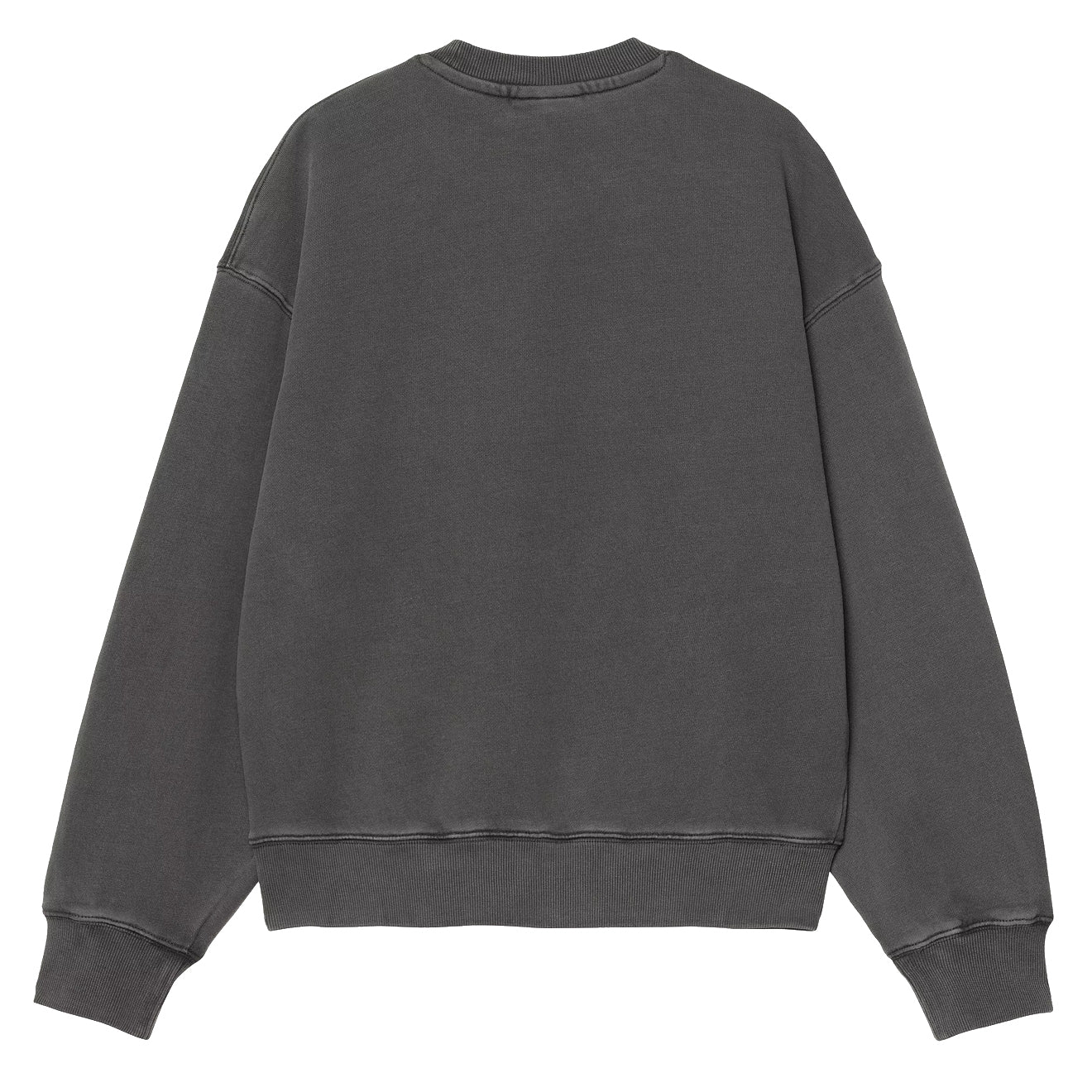 Carhartt WIP Nelson Sweatshirt Black Garment Dyed - Image 2