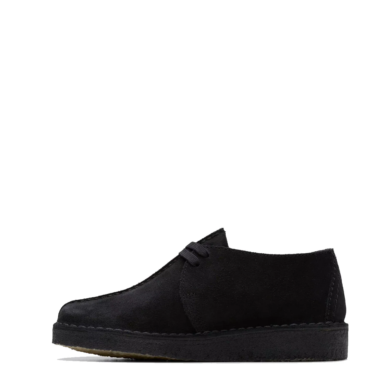 Clarks Originals Womens Desert Trek Black Suede - Image 2