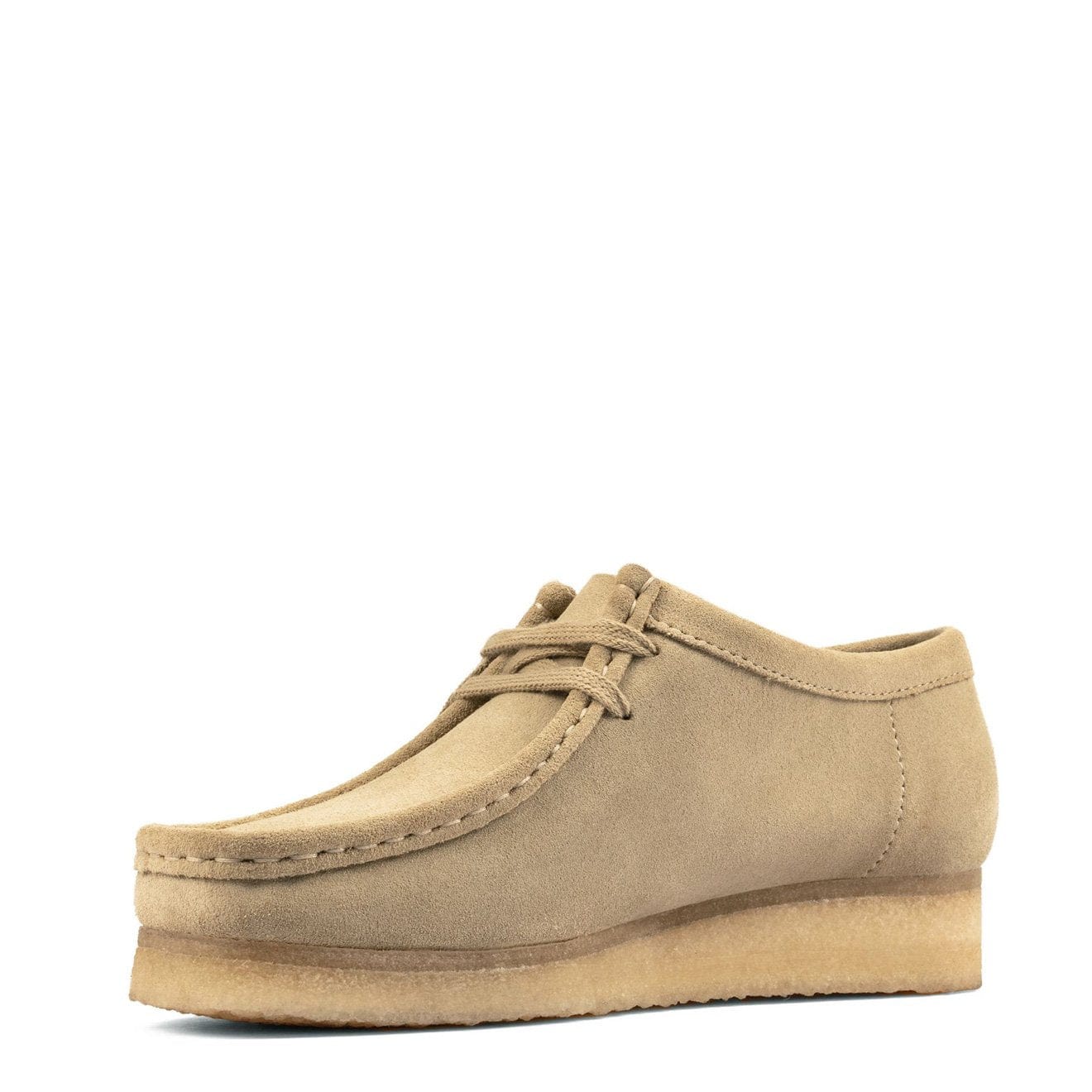 Clarks Originals Womens Wallabee Shoes Maple Suede - Image 4