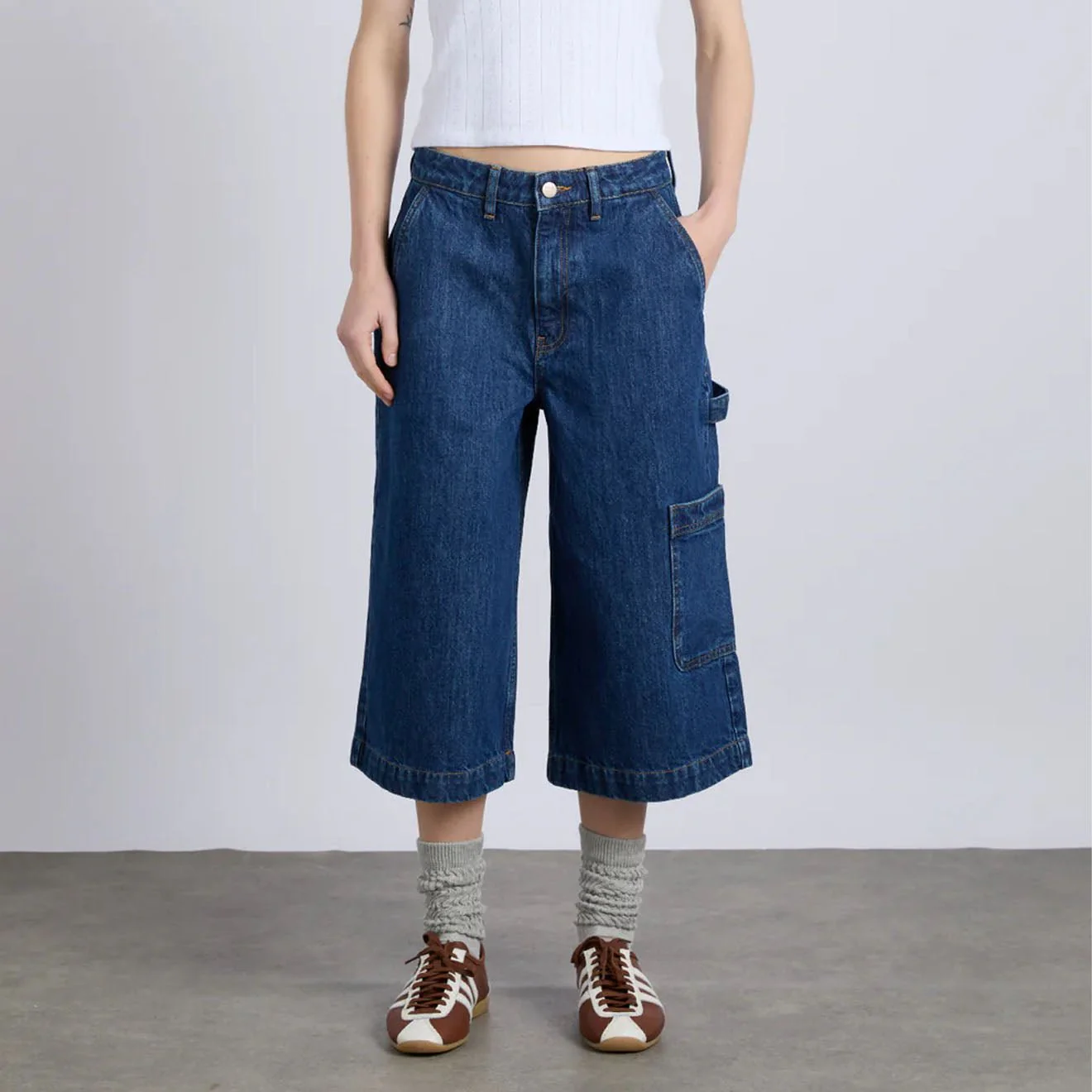 Damson Madder Iza Culotte Texas Wash - Image 3