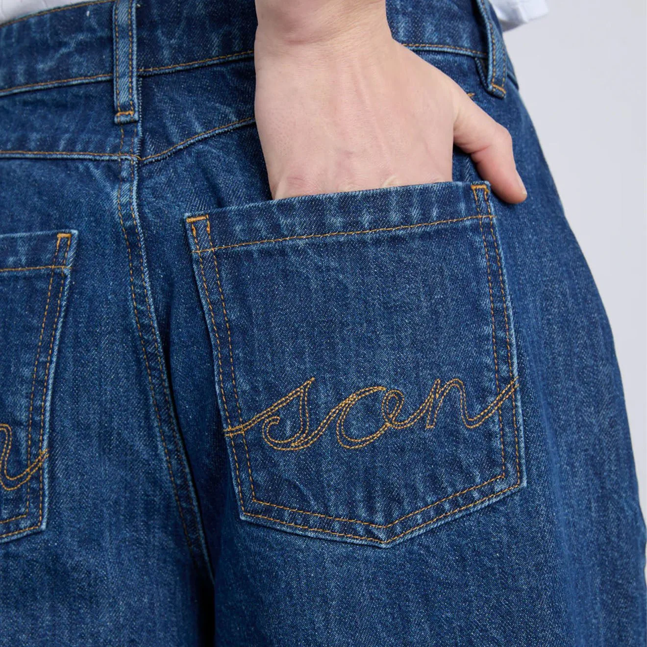 Damson Madder Iza Culotte Texas Wash - Image 6