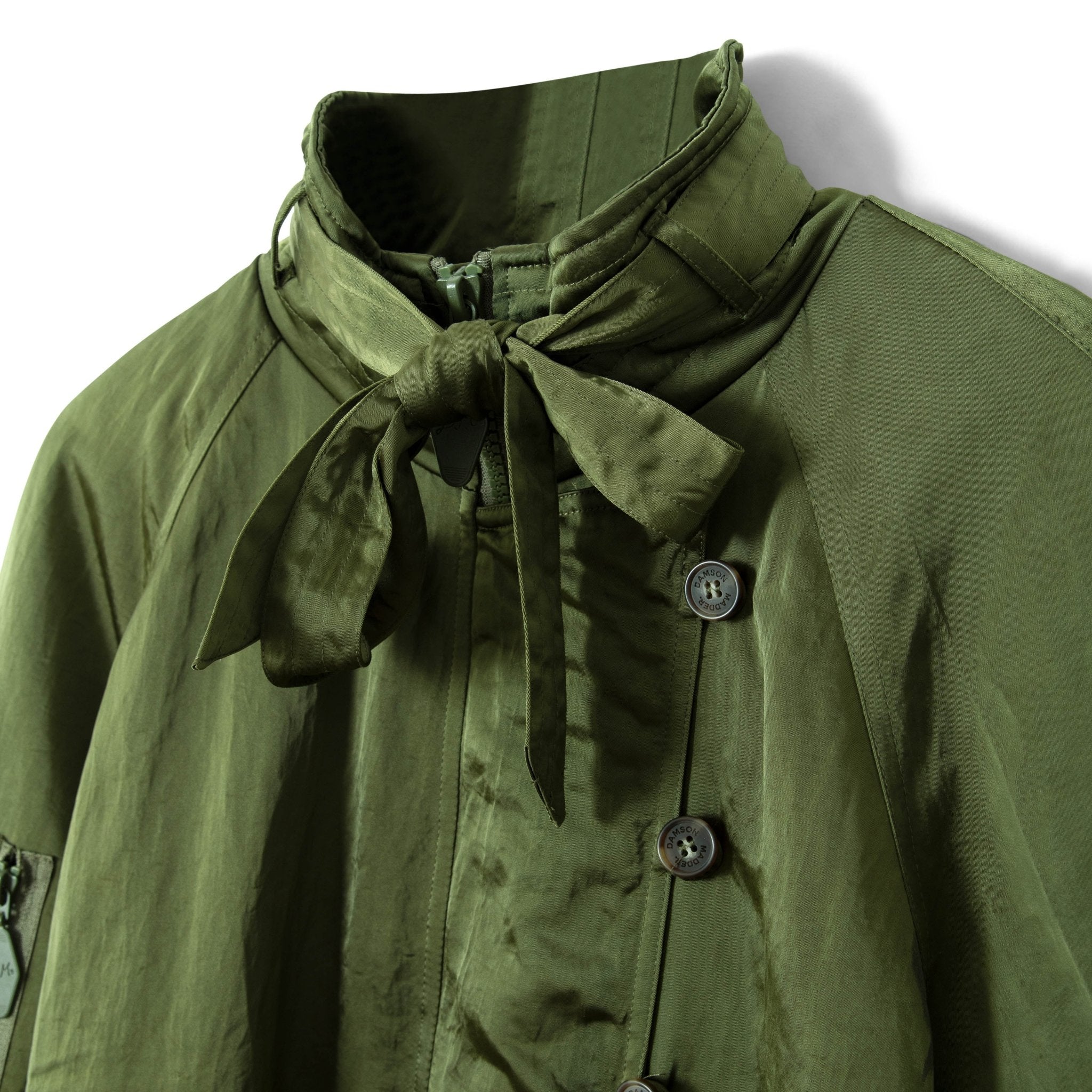 Damson Madder Joanie Bomber Olive - Image 3