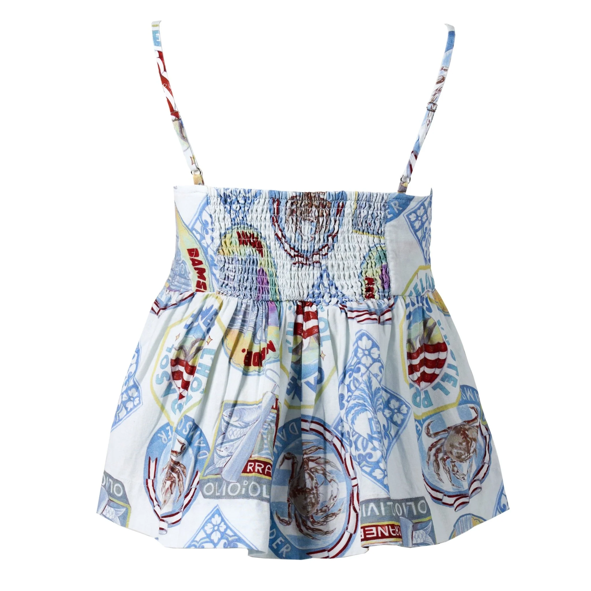 Damson Madder Penny Shell Top Holiday Print - Image 2