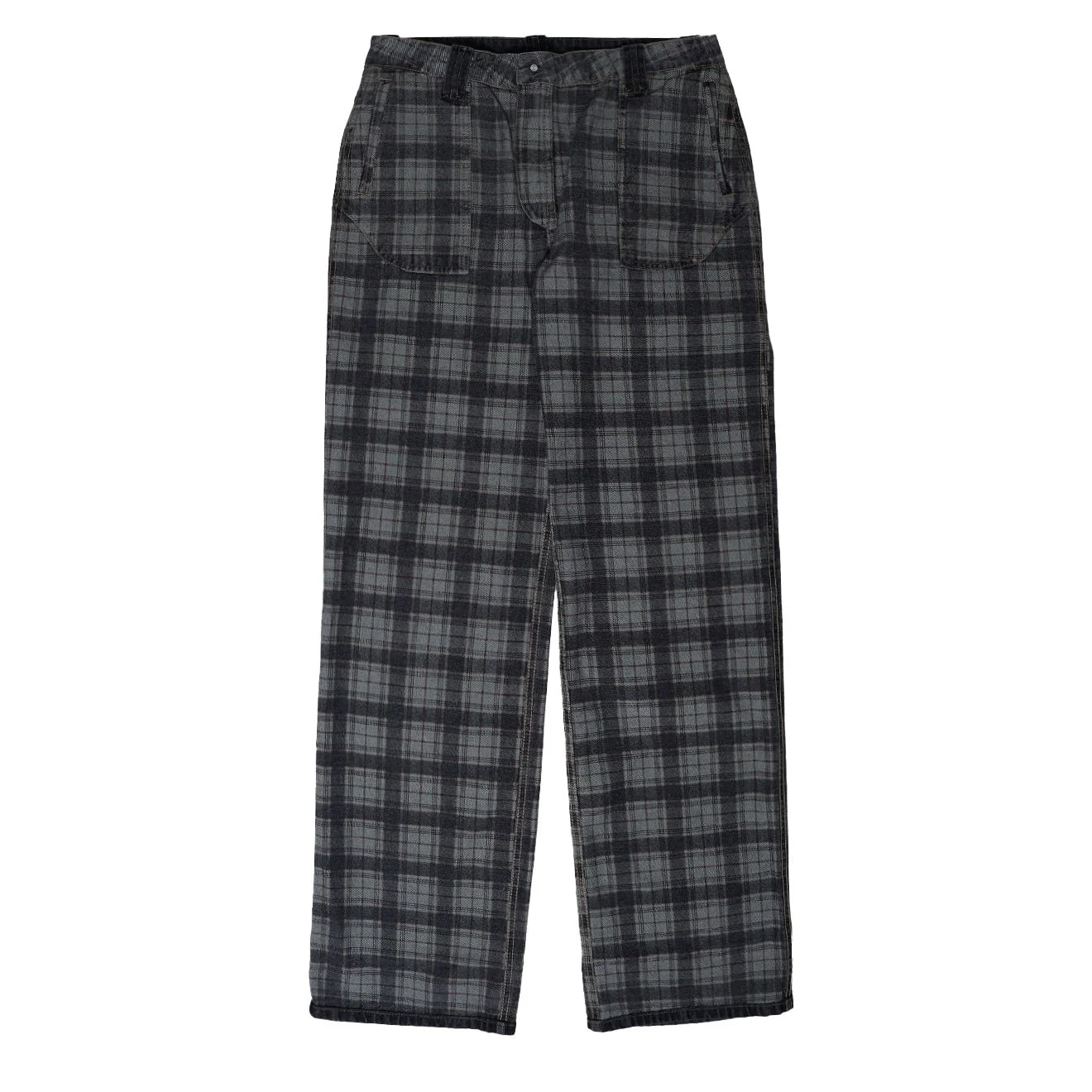 Damson Madder Sylvie Jeans Asphalt Wash / Check - Image 3