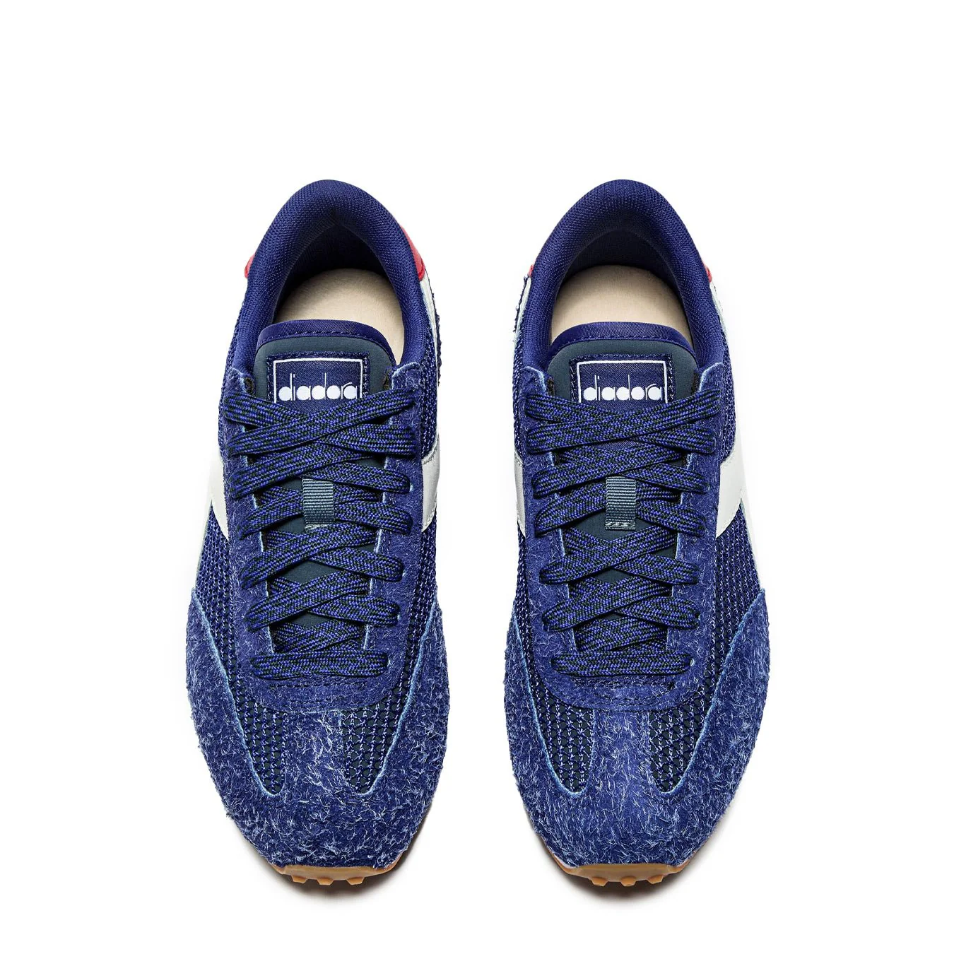 Diadora Womens Rally Trainer Blue Regista - Image 4