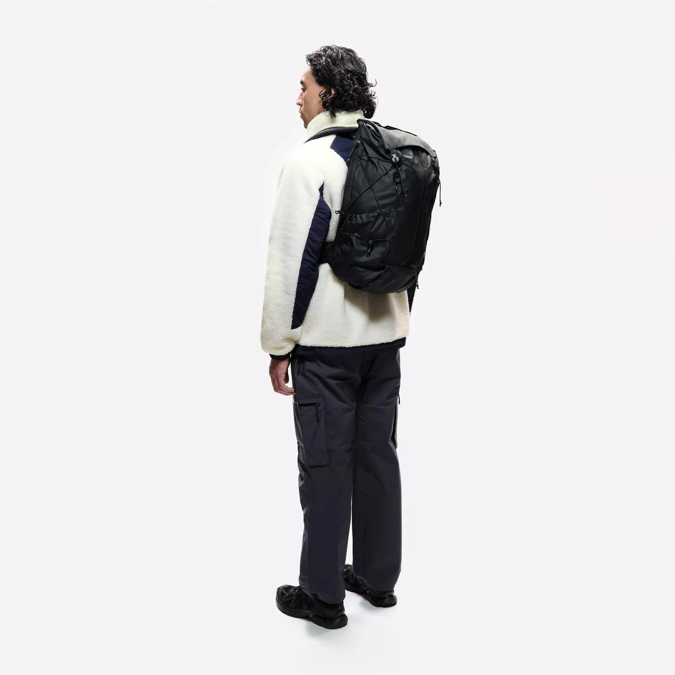 Elliker Cautley Flap Over Backpack Black - Image 6