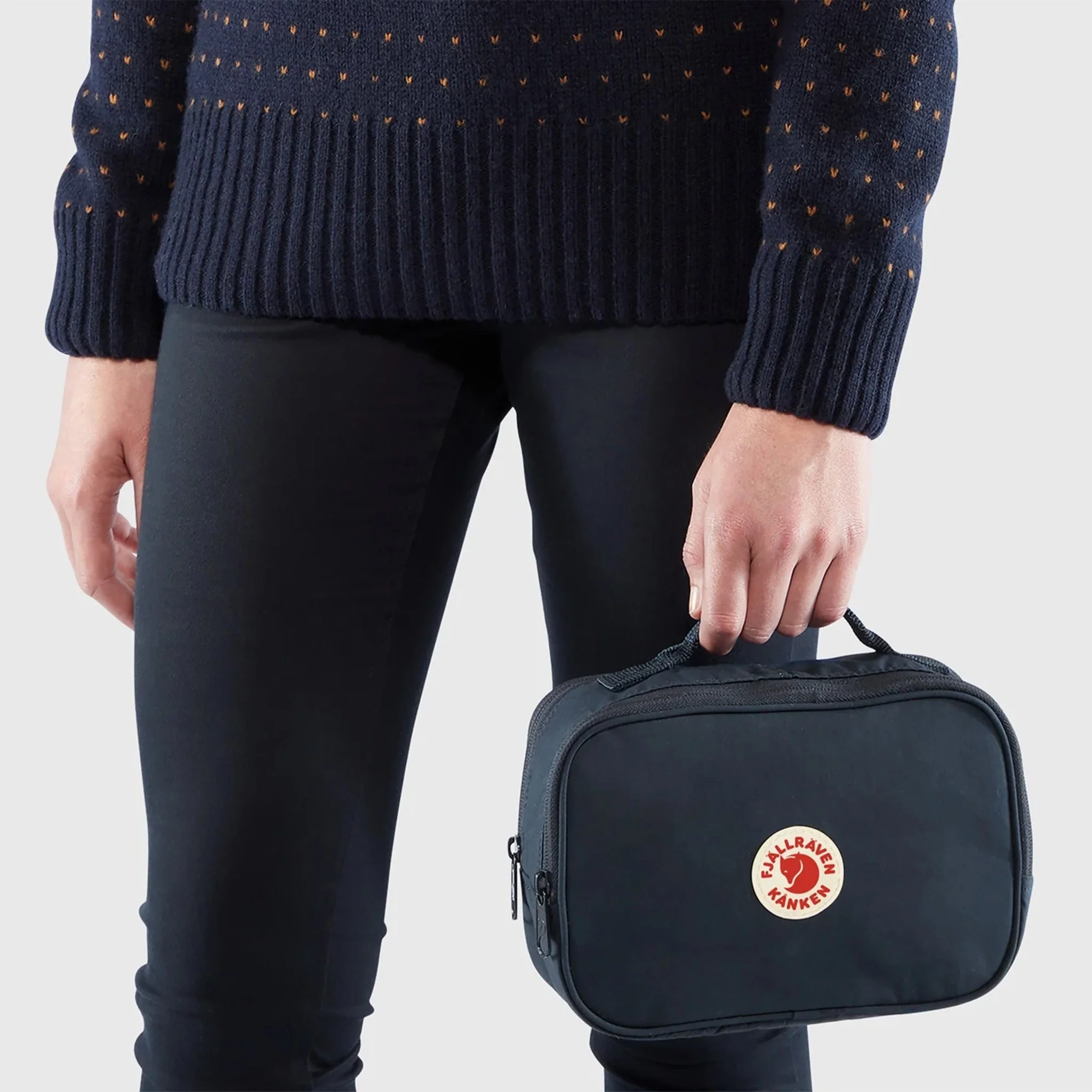 Fjallraven Kanken Toiletry Bag Black - Image 3