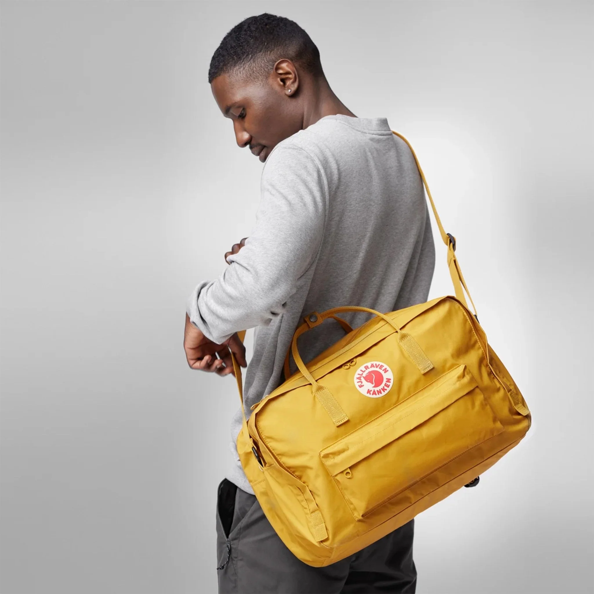 Fjallraven Kanken Weekender Bag Navy - Image 5