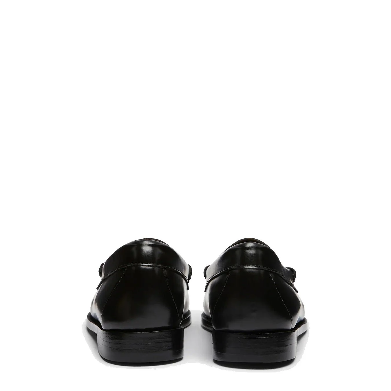 G.H.Bass Womens Bass Weejun Penny Loafer Black Leather - Image 4