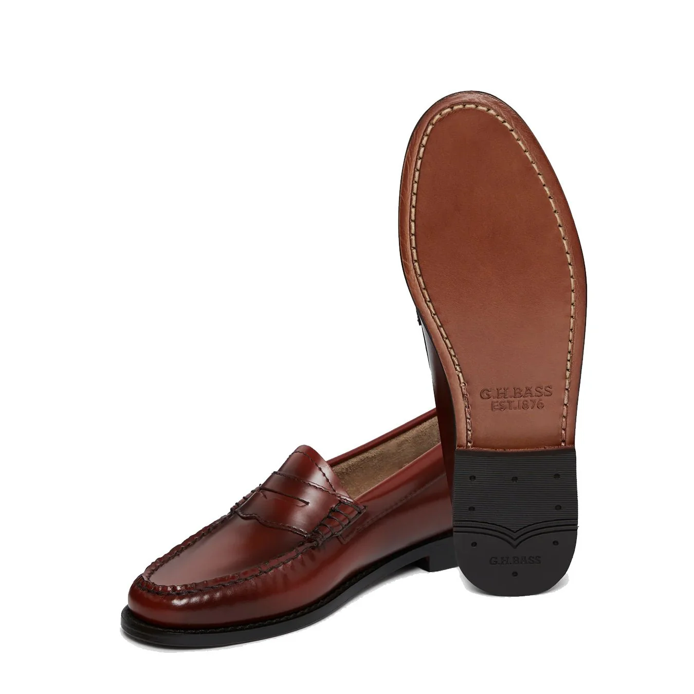 GH Bass Womens  Penny Loafer Paprika - Image 3
