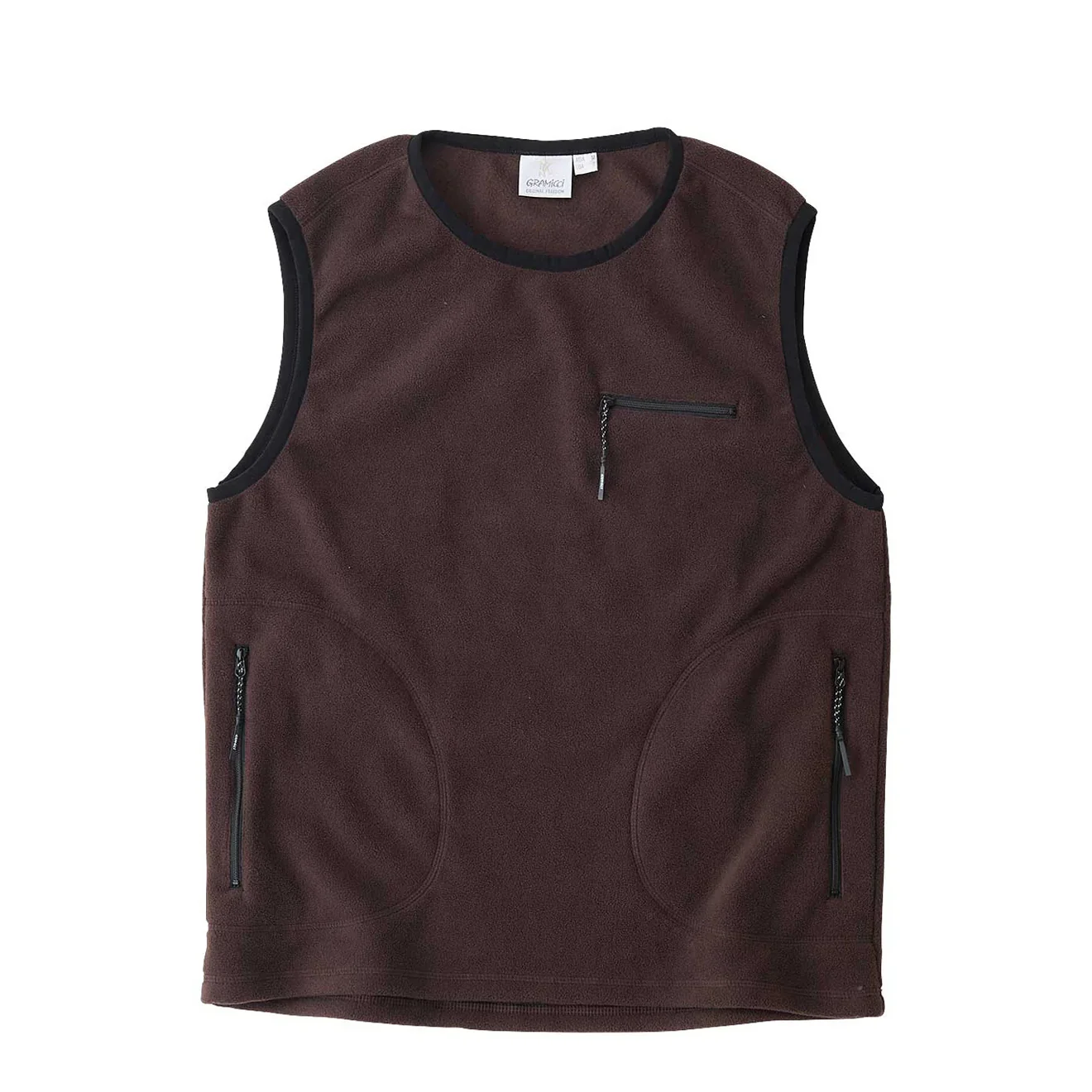 Gramicci Womens Thermal Fleece Pullover Tobacco