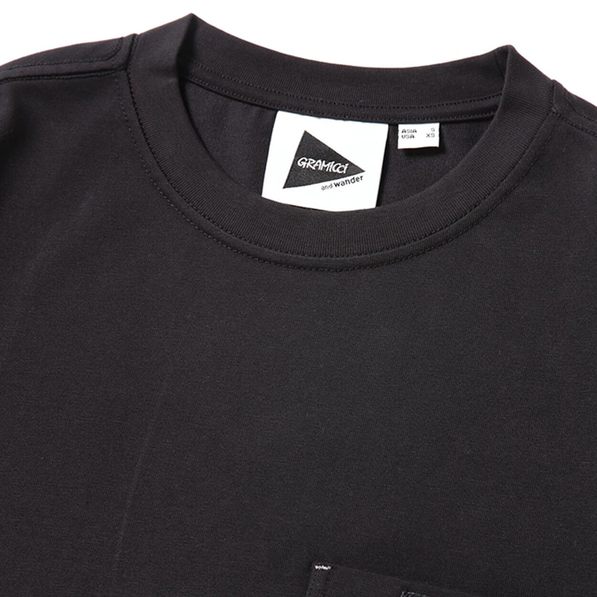 Gramicci x And Wander Backprint Tee Black - Image 2