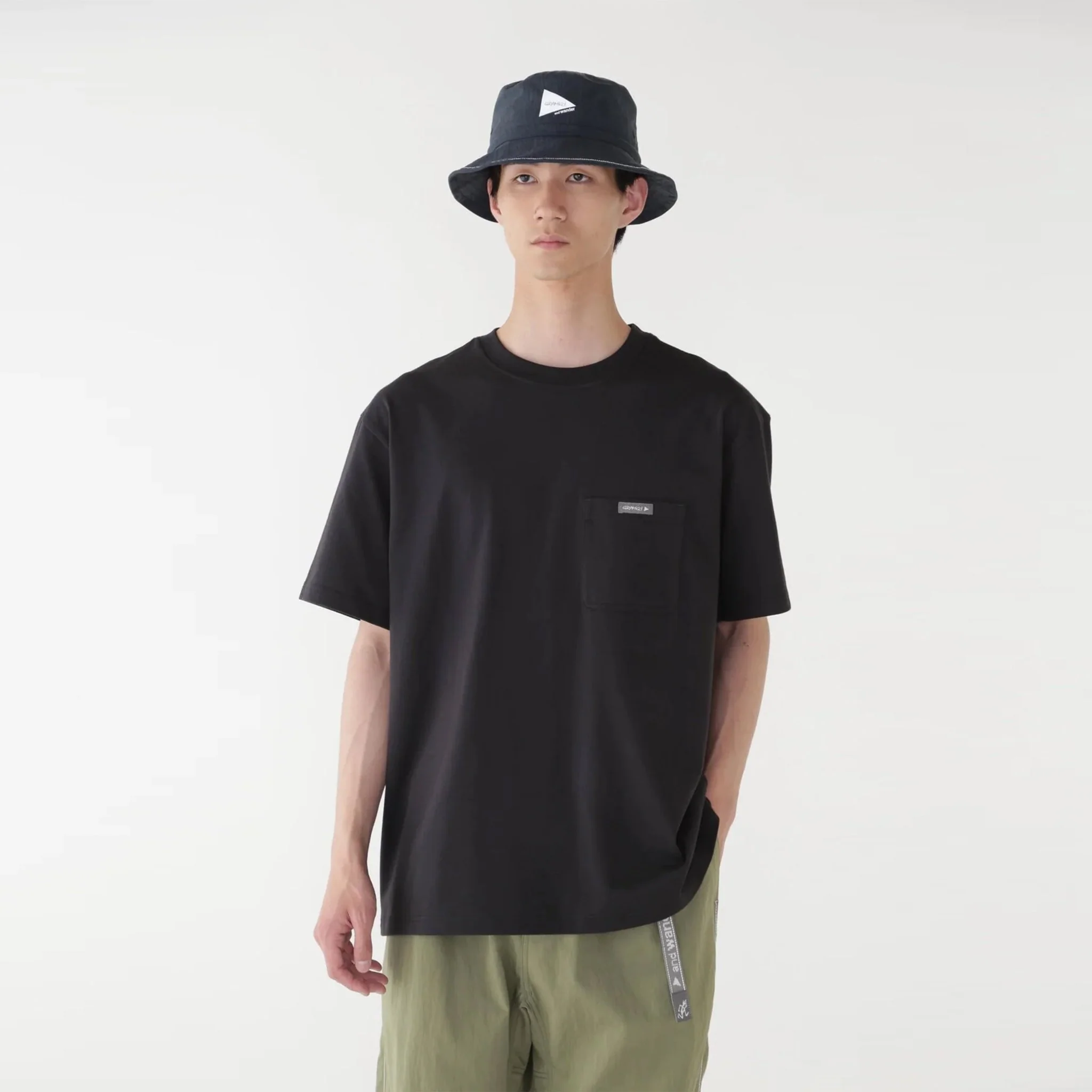 Gramicci x And Wander Backprint Tee Black - Image 7
