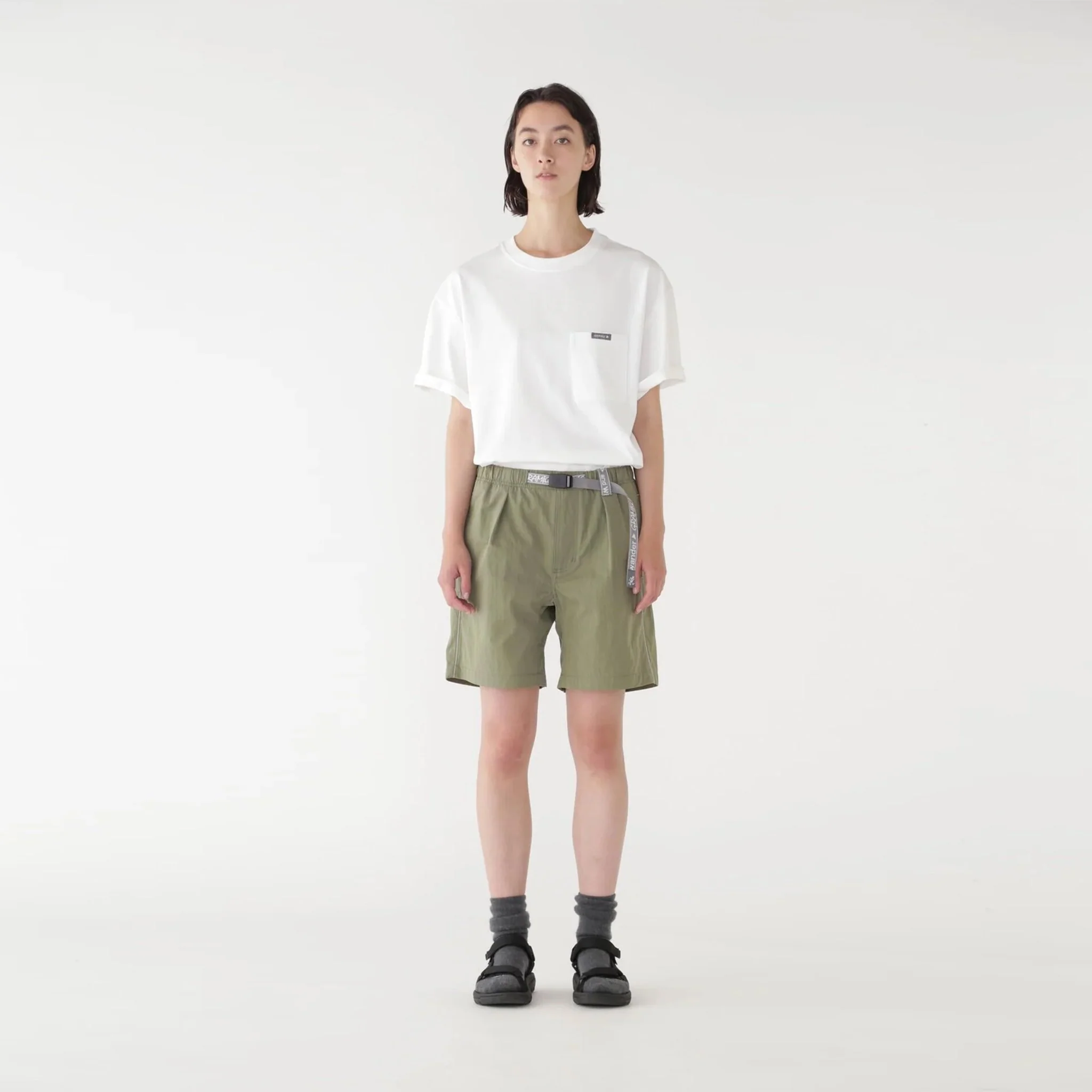 Gramicci x And Wander Backprint Tee White - Image 3
