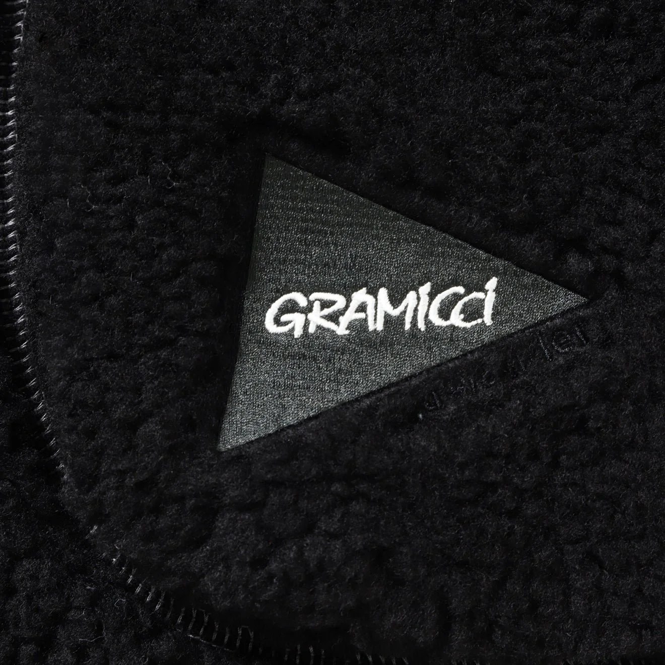 Gramicci x And Wander Womens JQ Tape Fleece Dress Black - Image 6