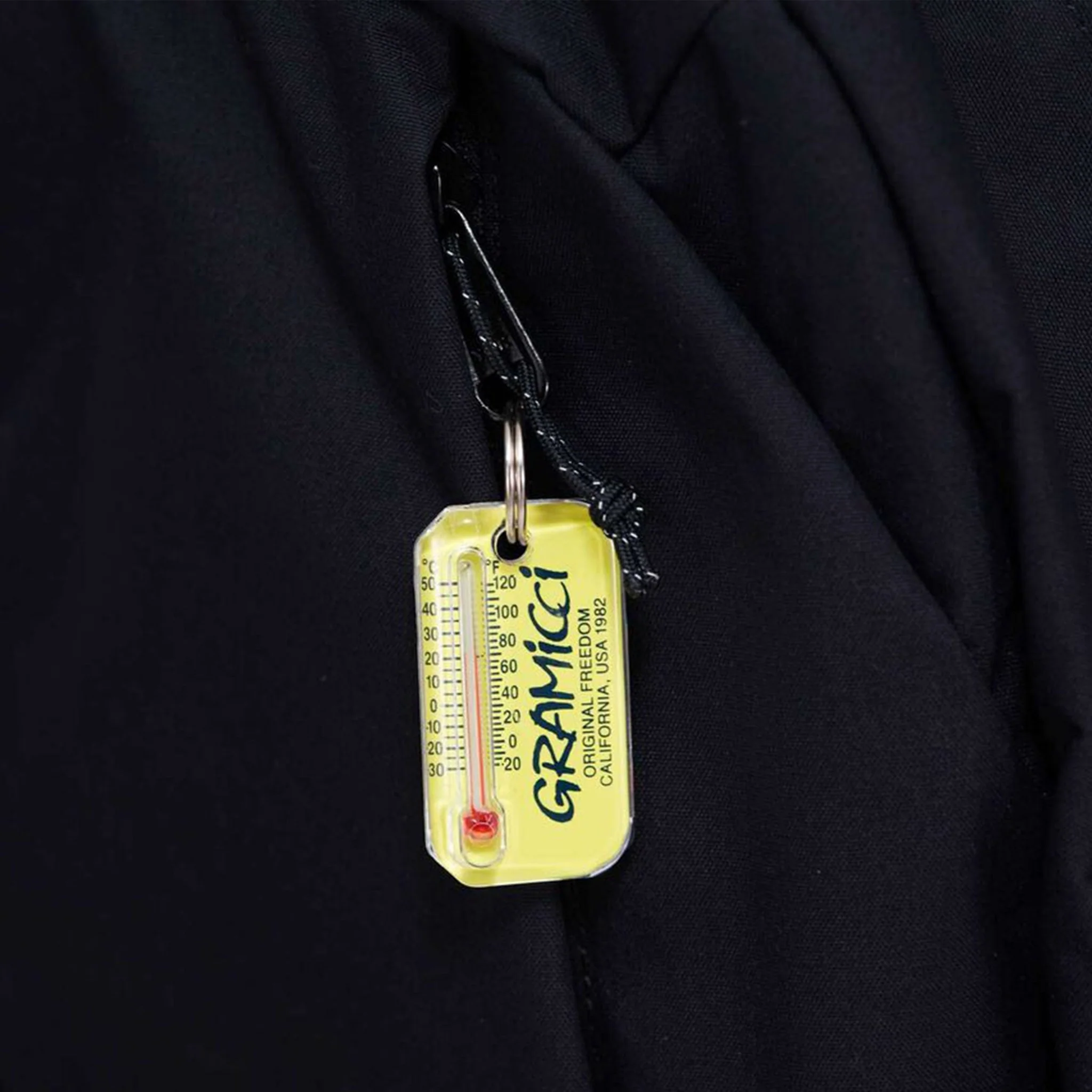 Gramicci Zip-O-Gage Thermometer Keyring Original Freedom - Image 2