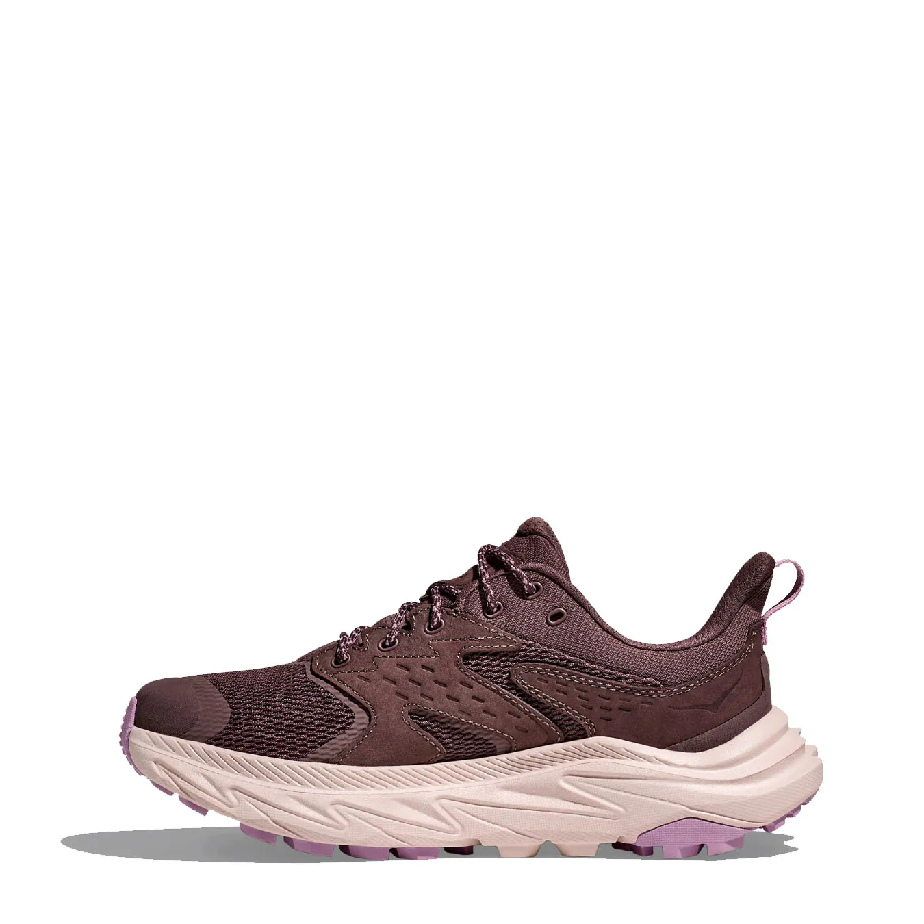Hoka Womens Anacapa 2 Low GTX Trainer Smoky Quartz / Cosmic Pearl - Image 4
