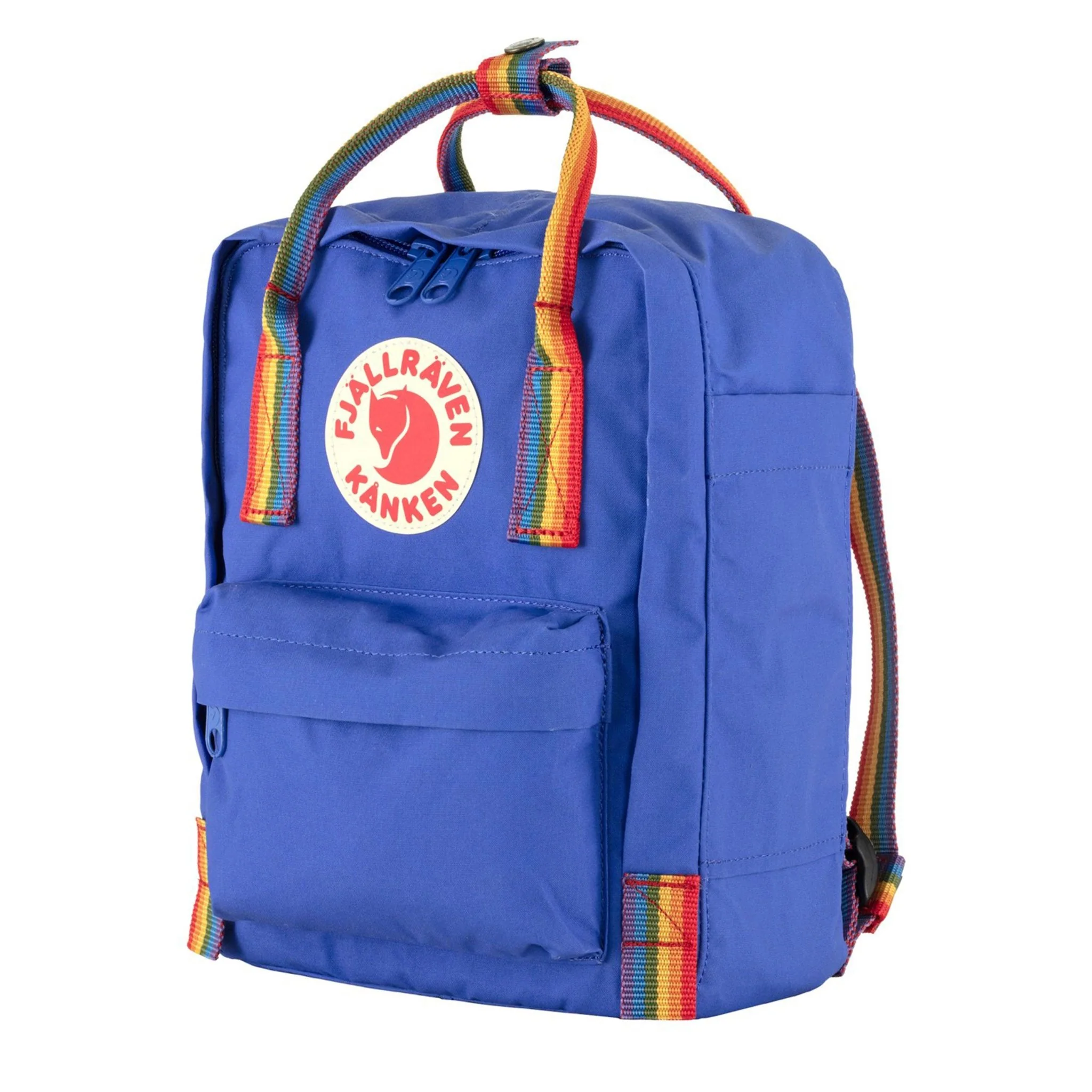 Kanken Rainbow Mini Backpack Cobalt Blue - Image 2