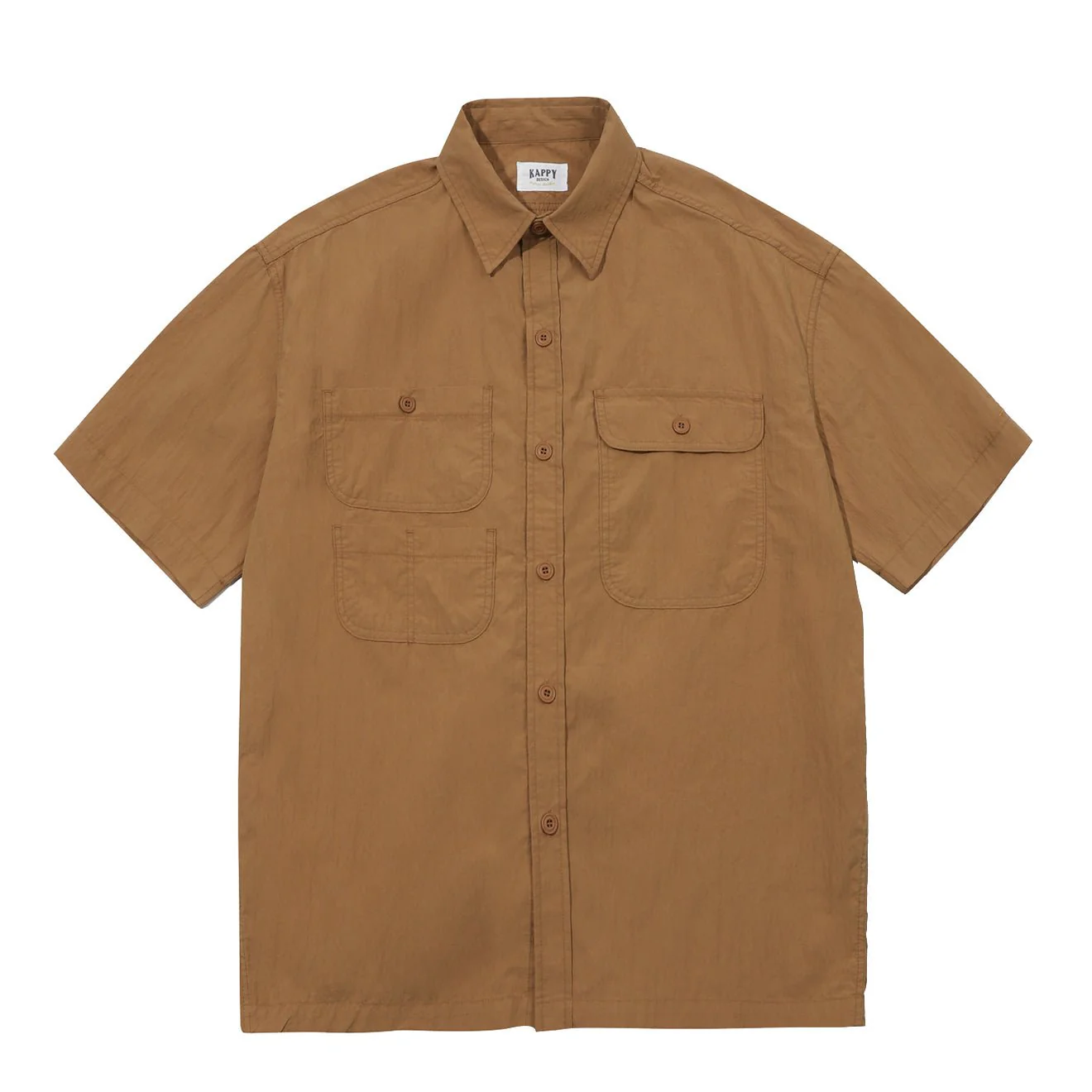Kappy Sunrise Utility Half Shirt Brick