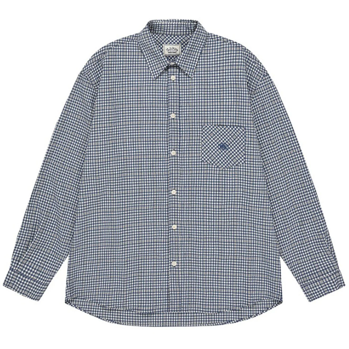 Kappy Vintage Check Shirt  Blue