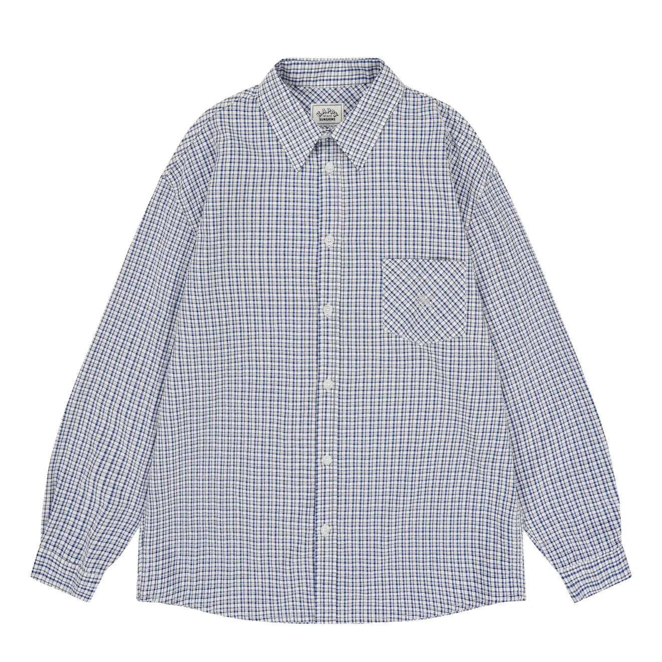 Kappy Vintage Check Shirt White
