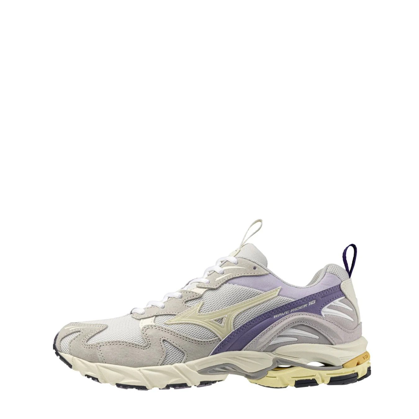 Mizuno Wave Rider 10 Premium Nimbus Cloud / Pristine / Purple Haze - Image 6