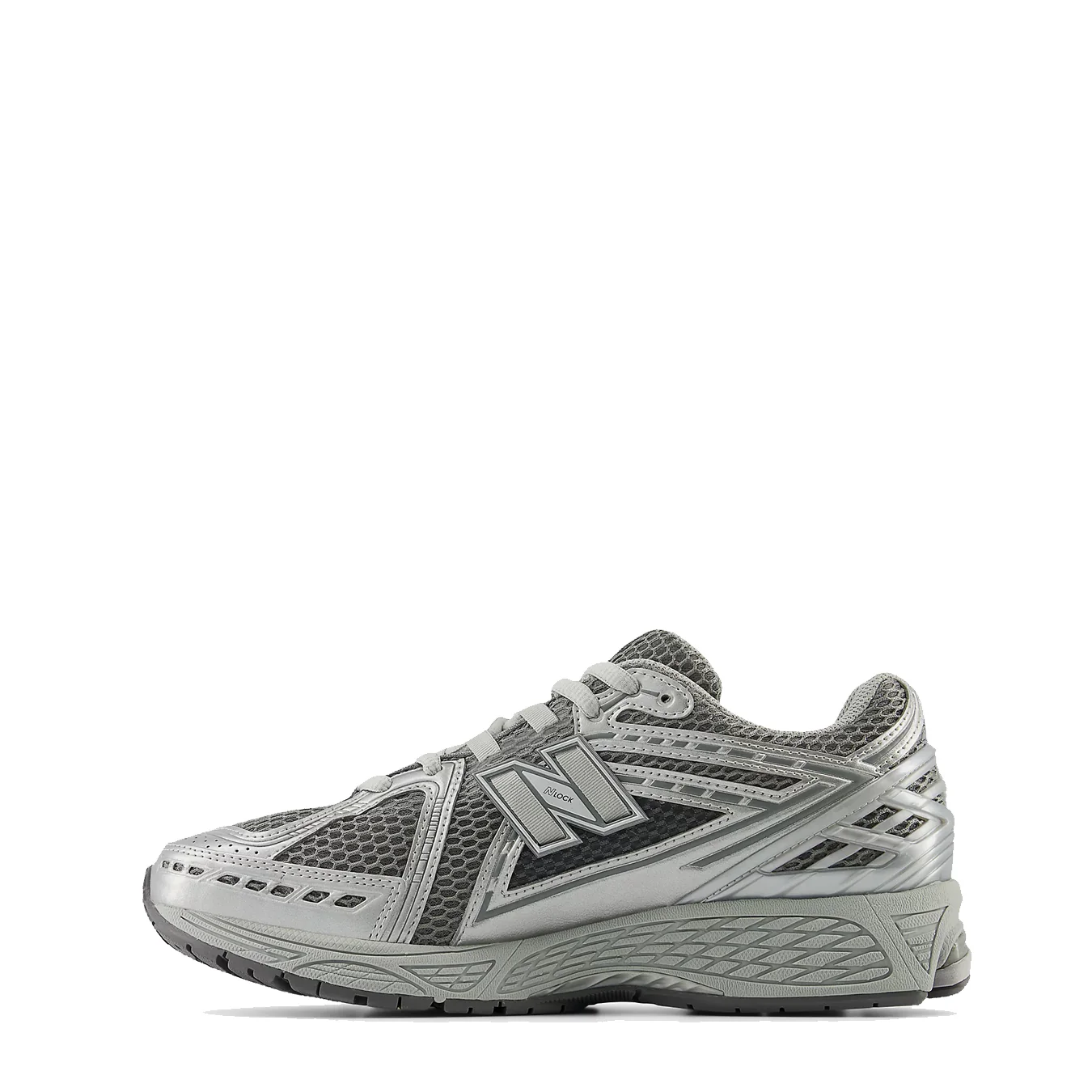 New Balance Womens 1906R Trainers Harbor Grey / Silver Metallic - Image 2