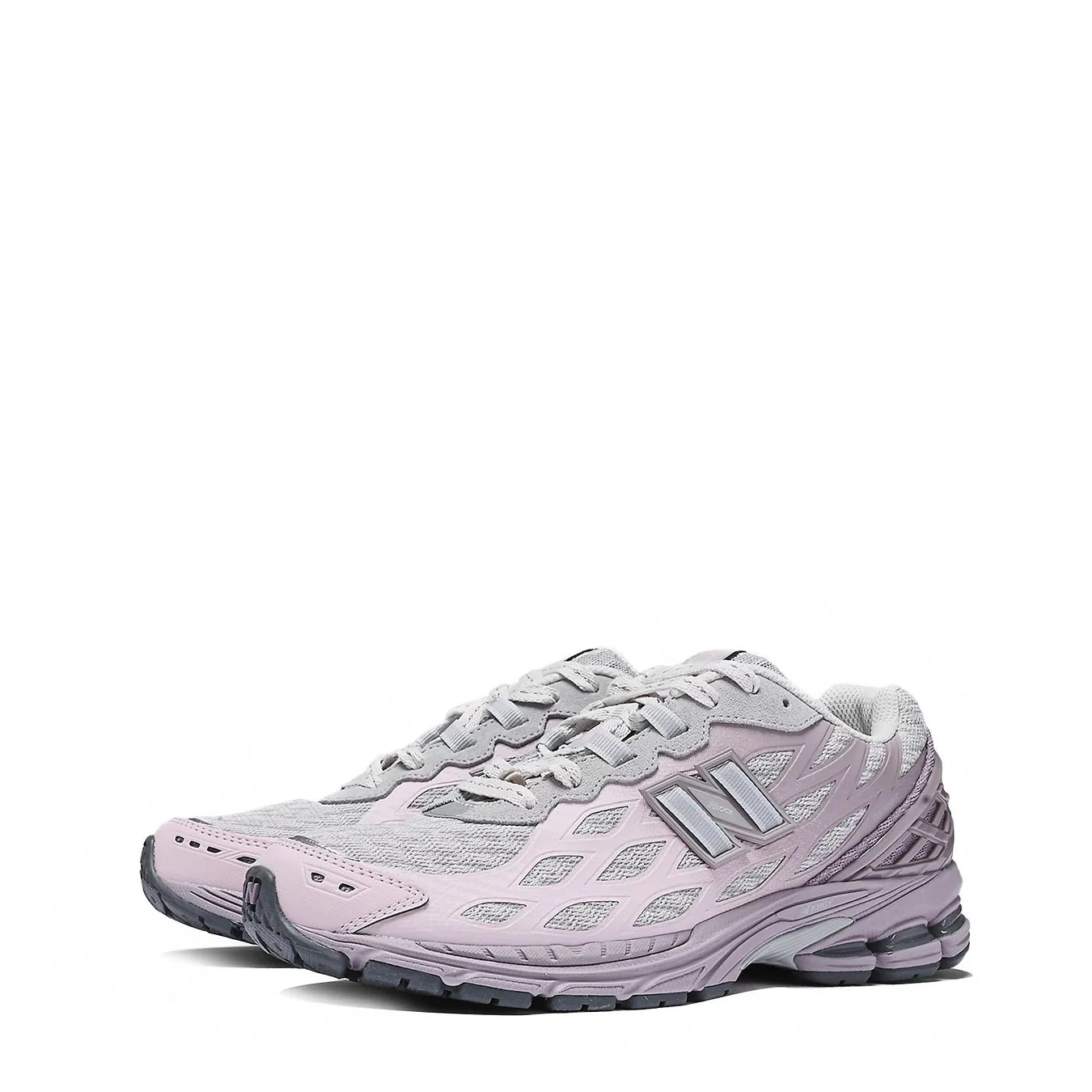 New Balance Womens 1906W Trainer Ice Wine / Mid Century Pink / Everglade Green - Image 2