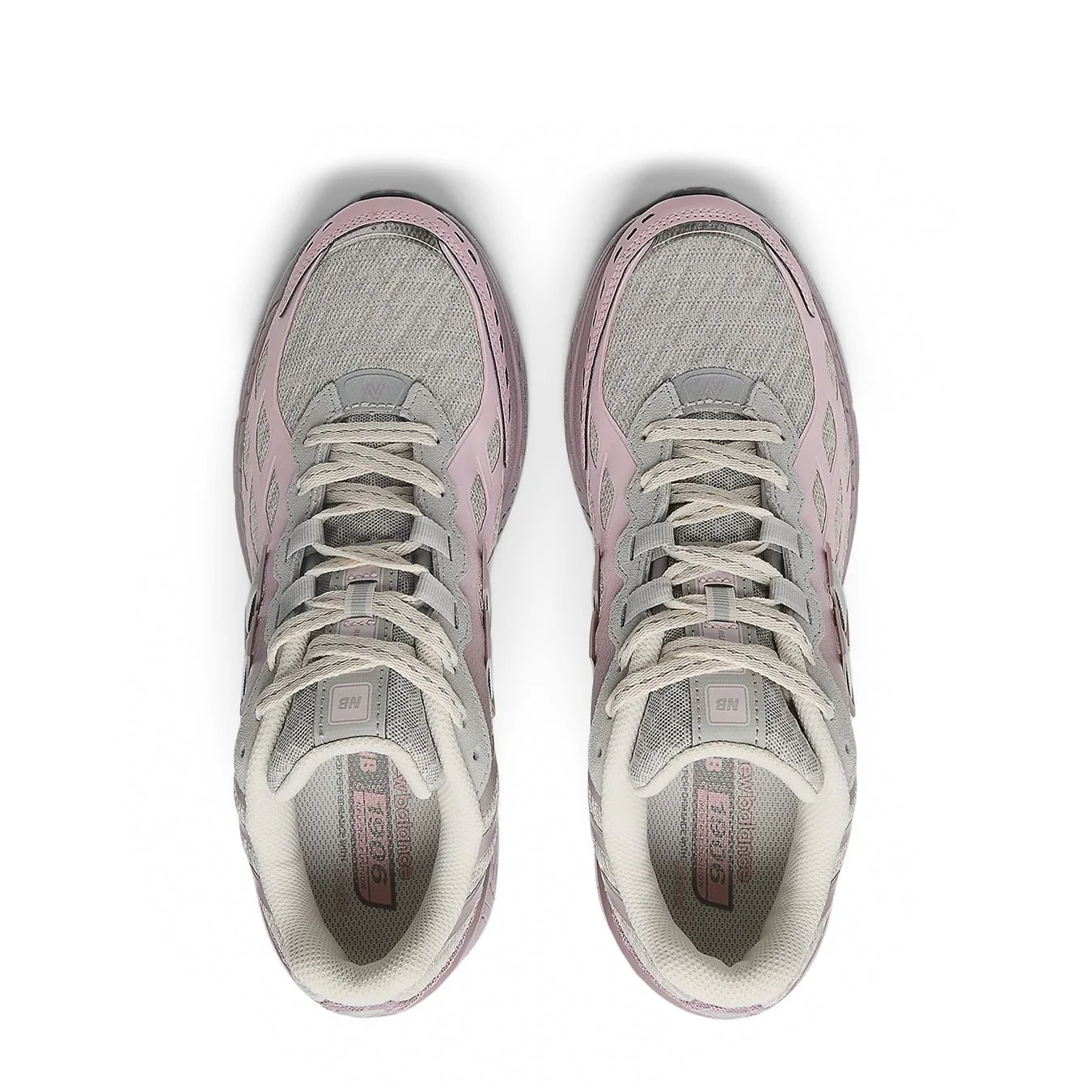 New Balance Womens 1906W Trainer Ice Wine / Mid Century Pink / Everglade Green - Image 3