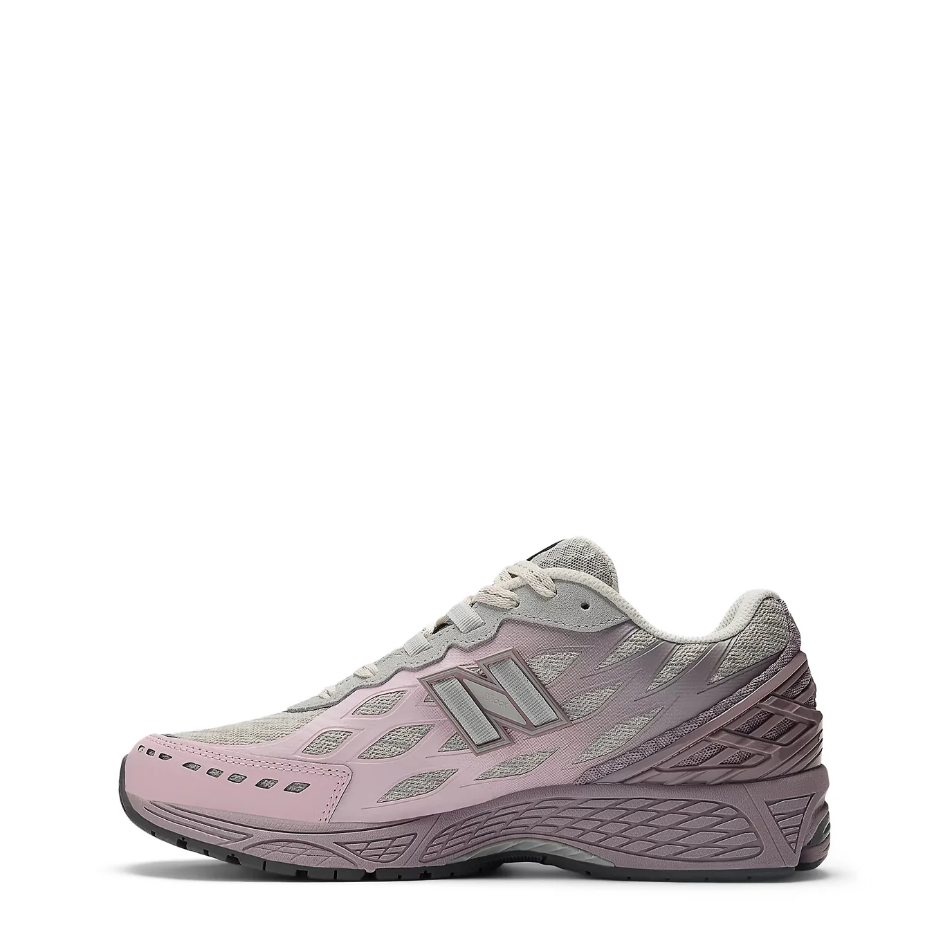 New Balance Womens 1906W Trainer Ice Wine / Mid Century Pink / Everglade Green - Image 4
