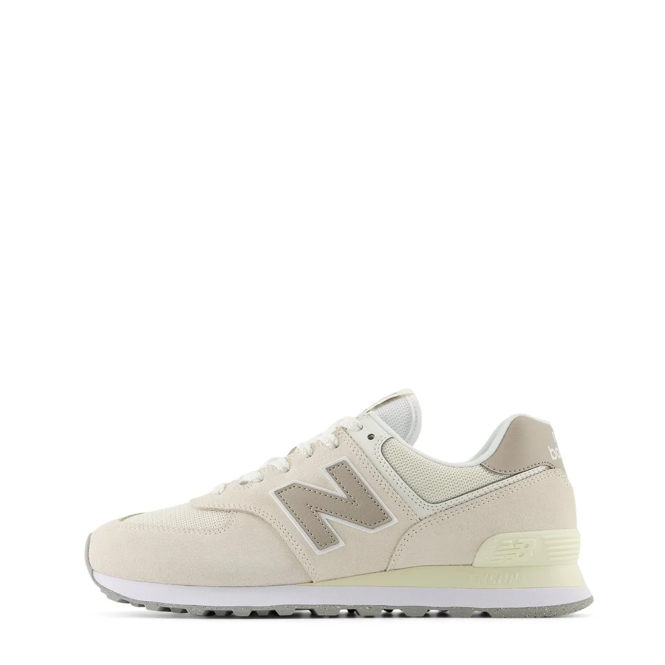 New Balance Womens 574 Trainers Linen / Light Mushroom - Image 2