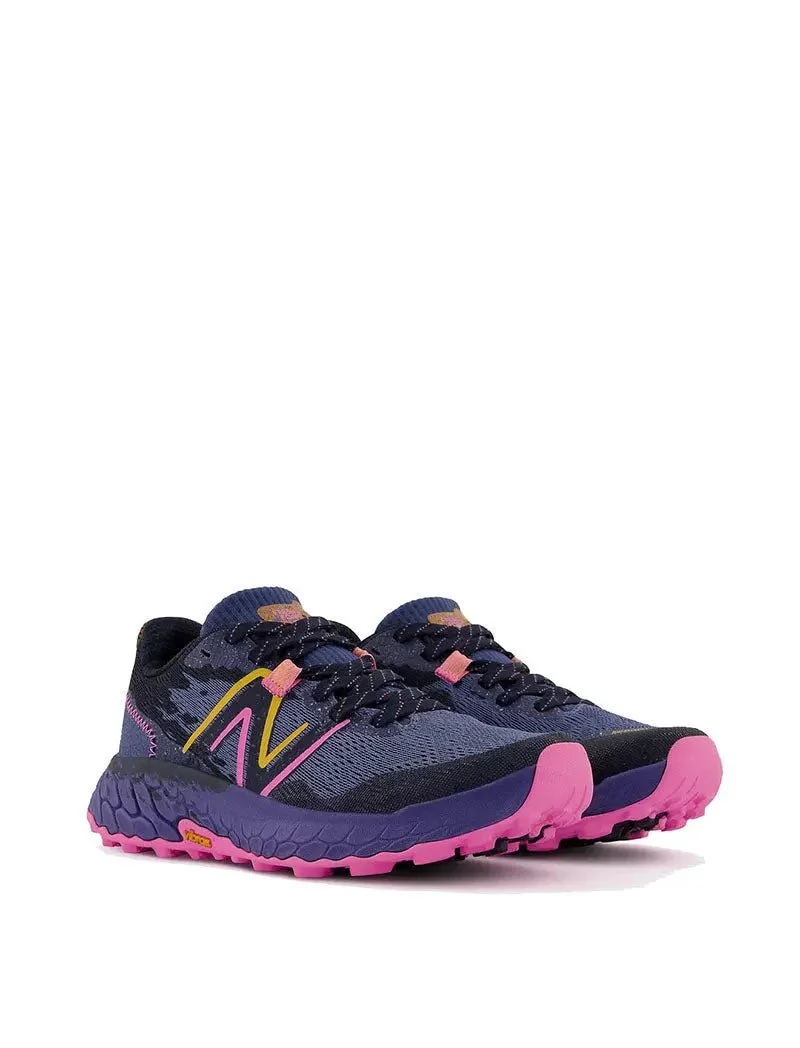 New Balance Womens Fresh Foam Hierro v7 Night Sky / Vibrant Pink / Black - Image 2