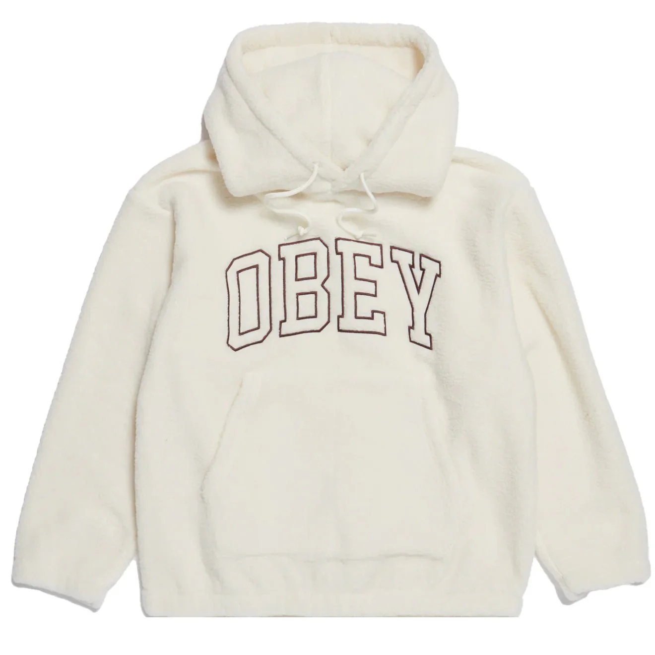 Obey Collegiate Hood Unbleached