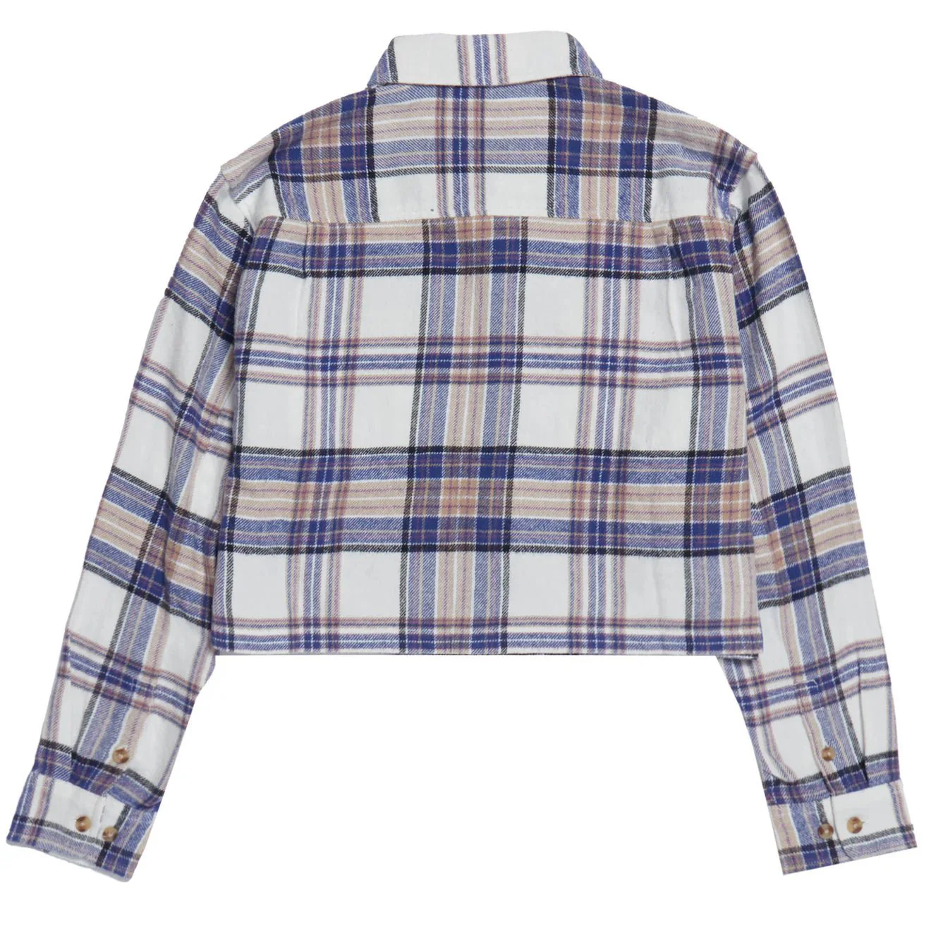 Obey Max Flannel Shirt Unbleached Multi - Image 2