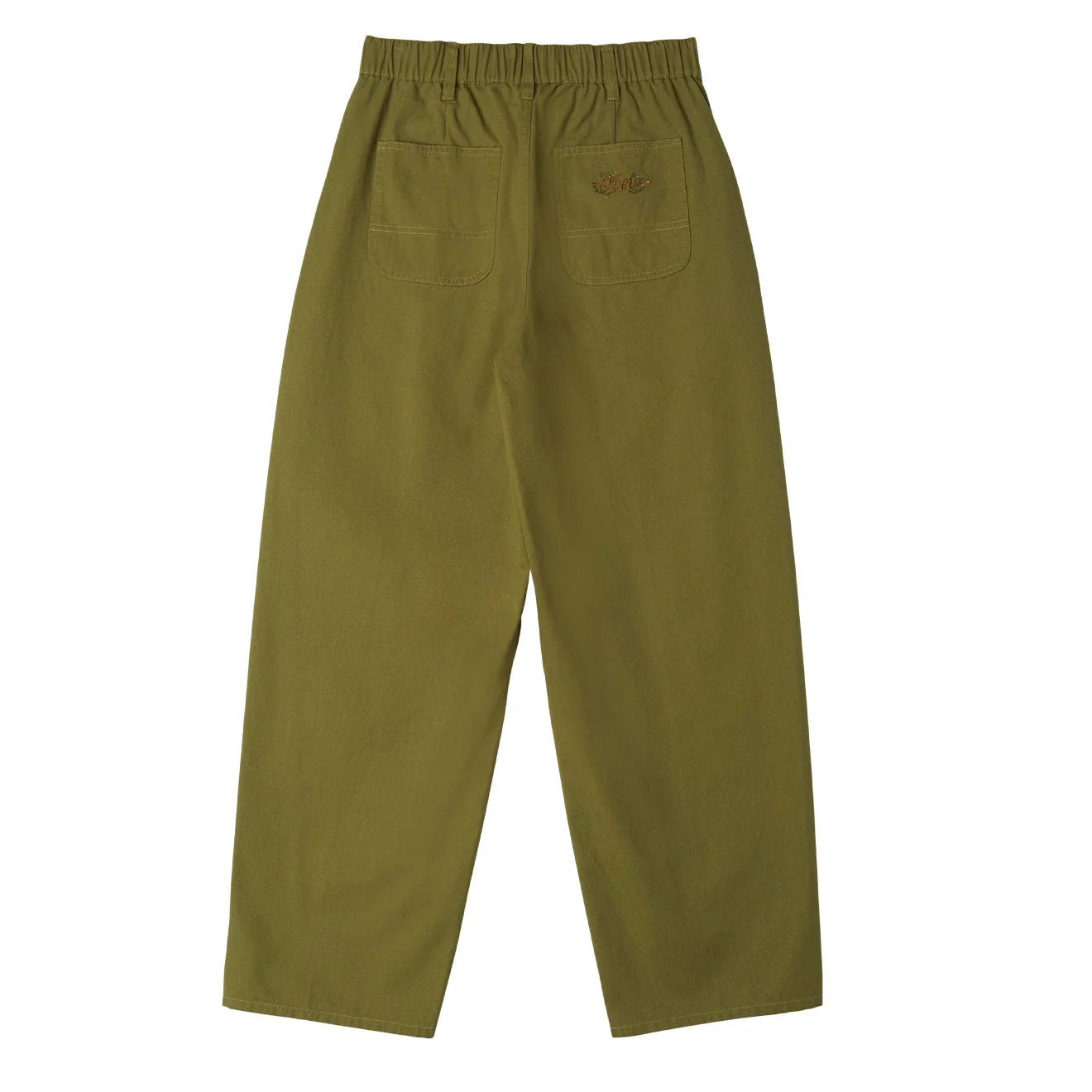 Obey Womens Eugene Utility Pant Moss Green - Image 2